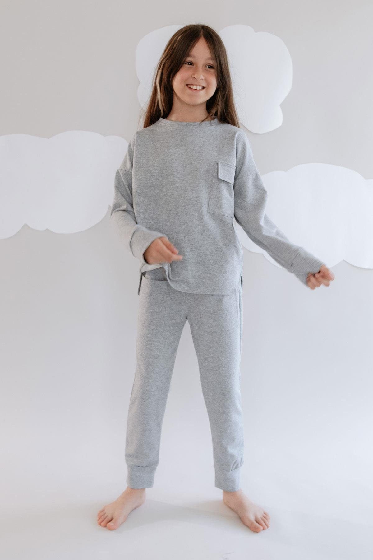Pyjama Kinder Trainingsanzug Set
