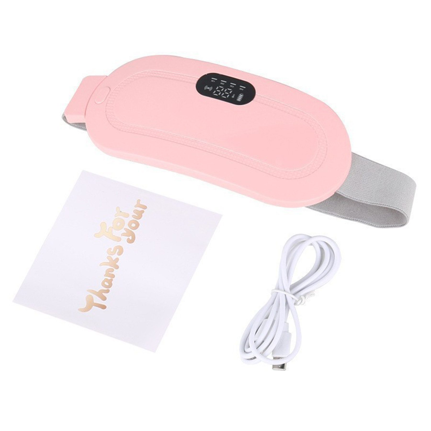 Senmudi Wärmegürtel Perioden Wärmegürtel,Elektrischer Menstruations Wärmegürtel, Heizkissen Kabellos,Unterleib Wärmegürtel, Konstantes Arbeiten, mit 3 Heizmodi,USB Heating Pad Period, zur Schmerzlinderung während der Rücken, unterleib/Magen