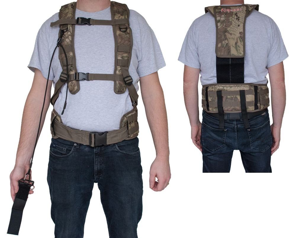 Metalldetektor Metalldetektorgeschirr/ Gewichtsverteilungssystem Camo