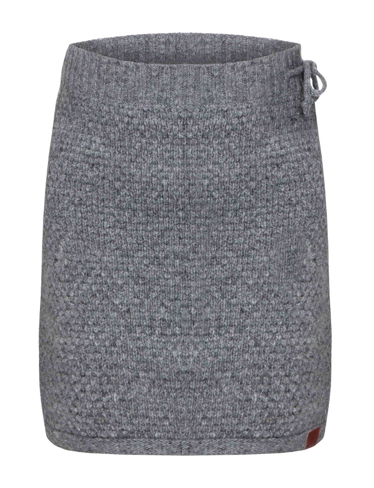 KUNST UND MAGIE Strickrock Klassischer Boho Strickrock Rock Winter Wolle günstig online kaufen