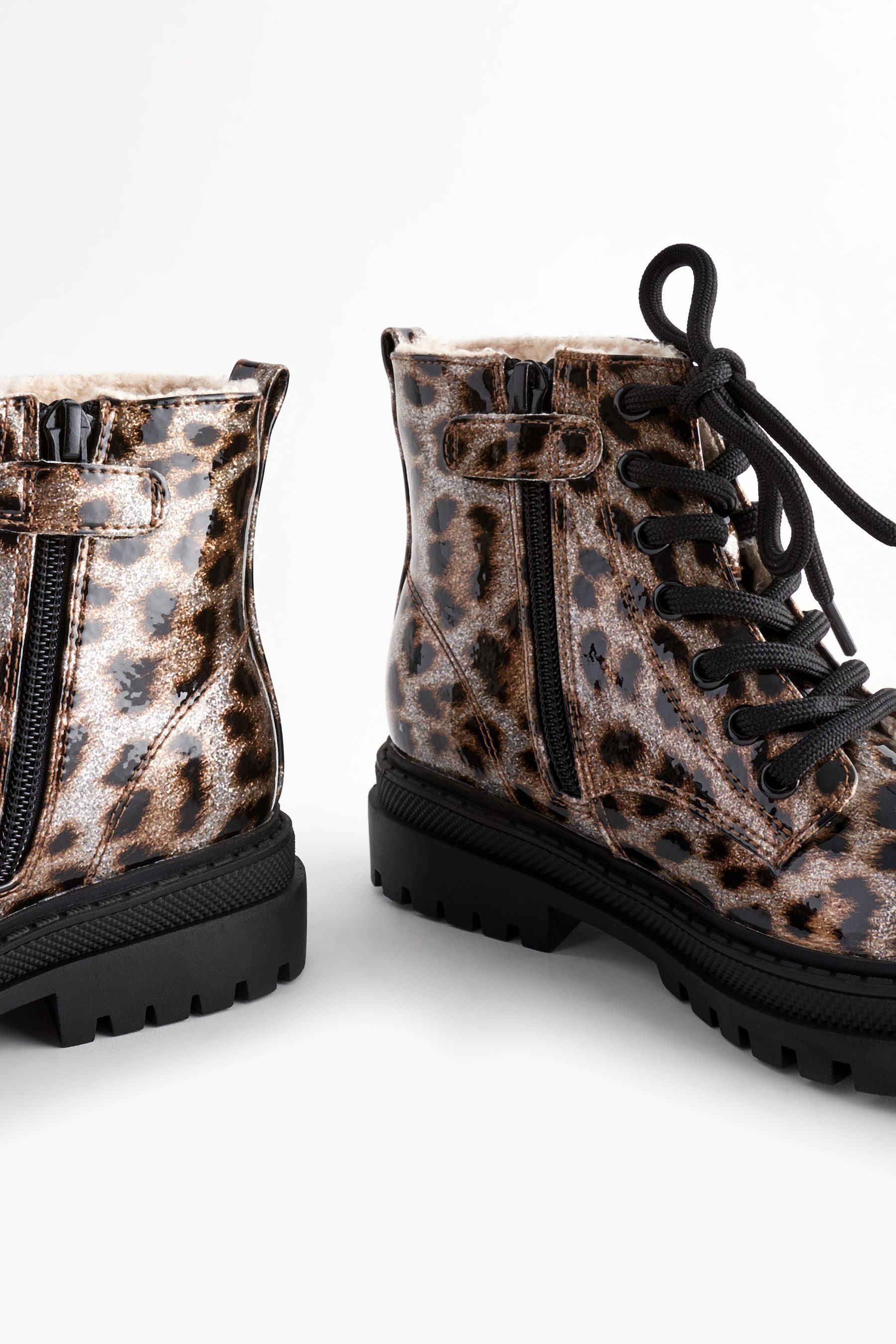 Next Warm gefütterte Schürstiefel Schnürstiefelette (1-tlg)