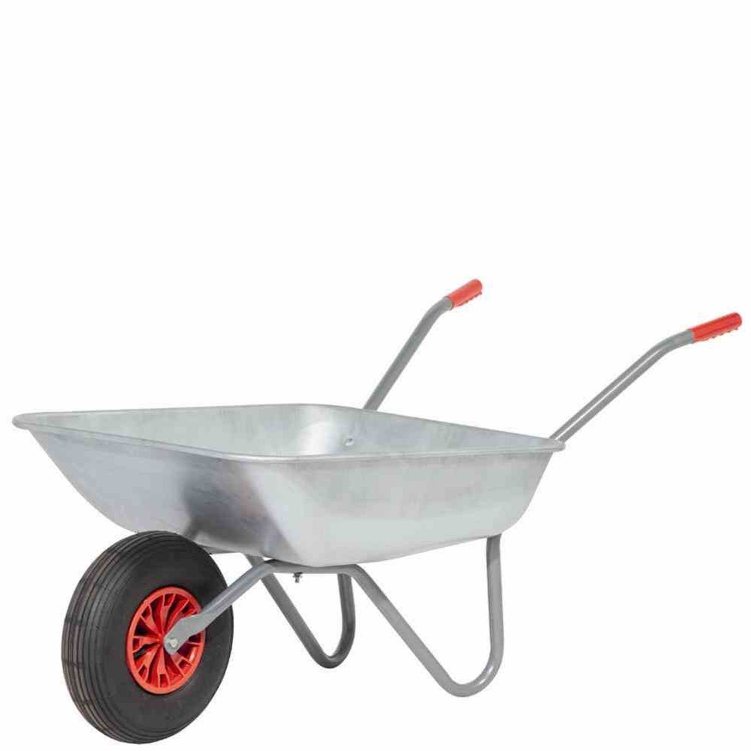 Schubkarre Gartenkarre 4tlg 80l Schiebkarre Schubkarre Transportkarre Gartenwagen