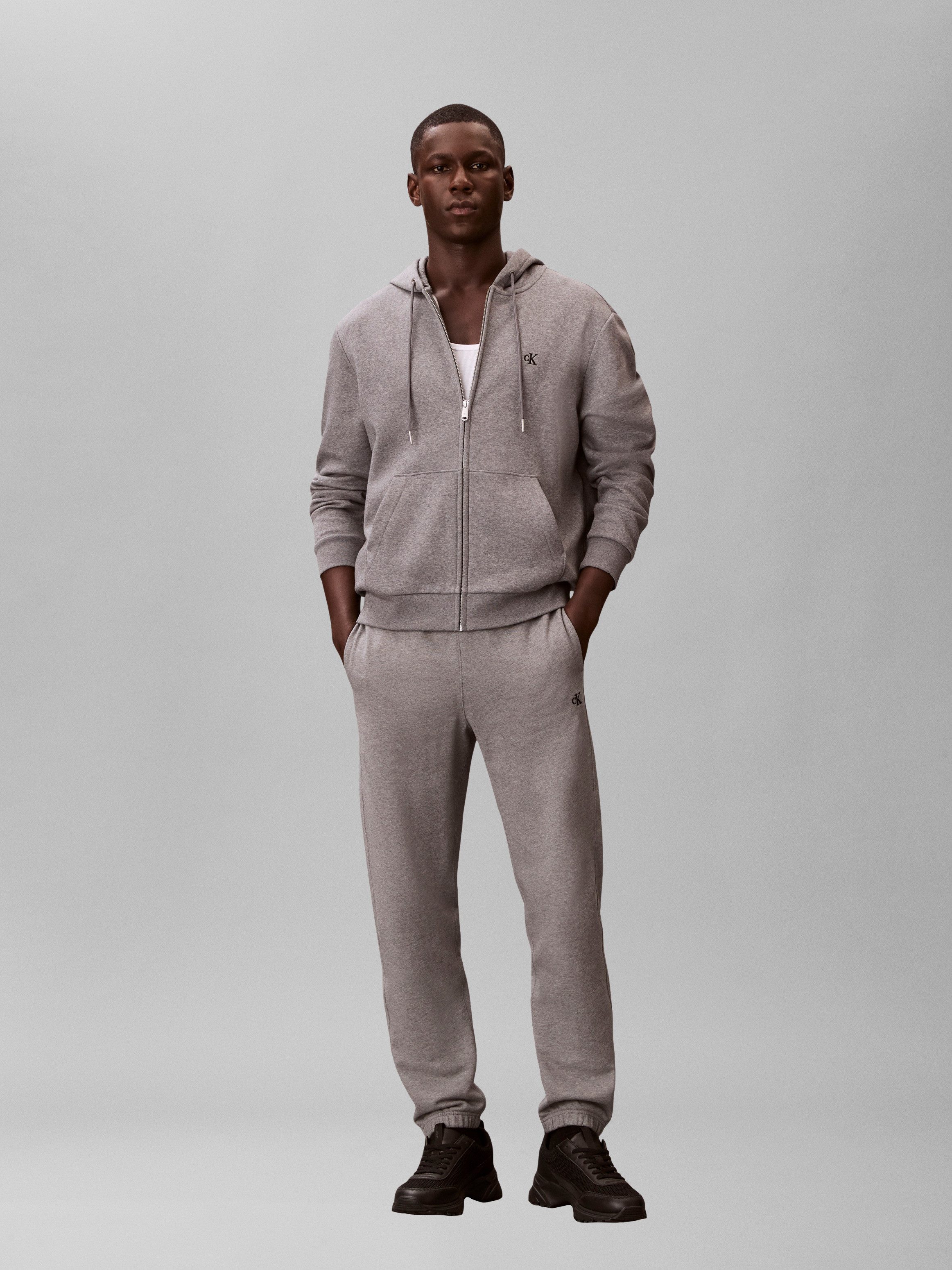 Calvin Klein Jeans Sweathose EU 350TERRY MONOGRAM JOGGER regular fit