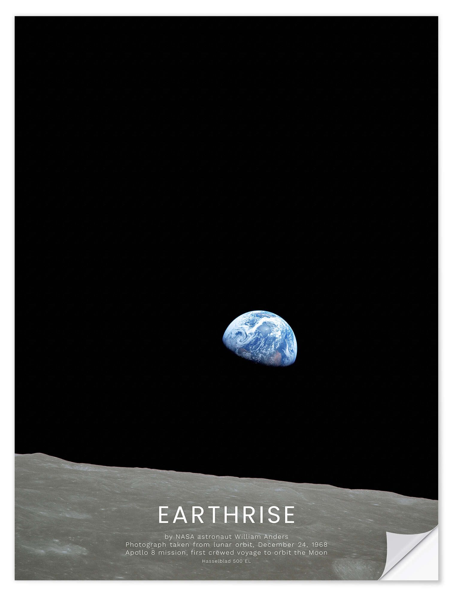 Posterlounge Poster NASA, Earthrise - Apollo günstig online kaufen