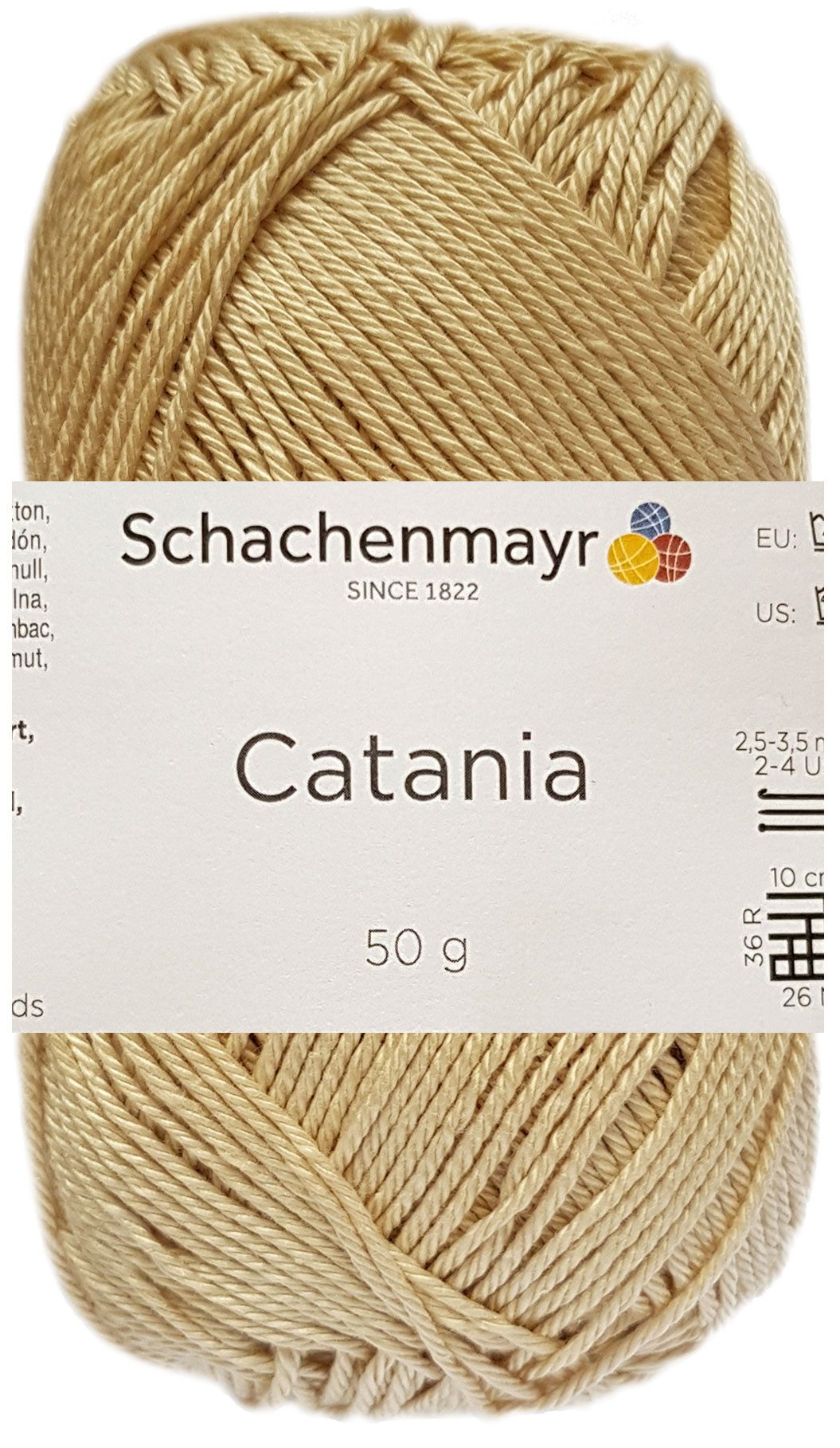 Schachenmayr 50 Gramm Schachenmayr Catania Farbauswahl Bastelgarn, 125 m