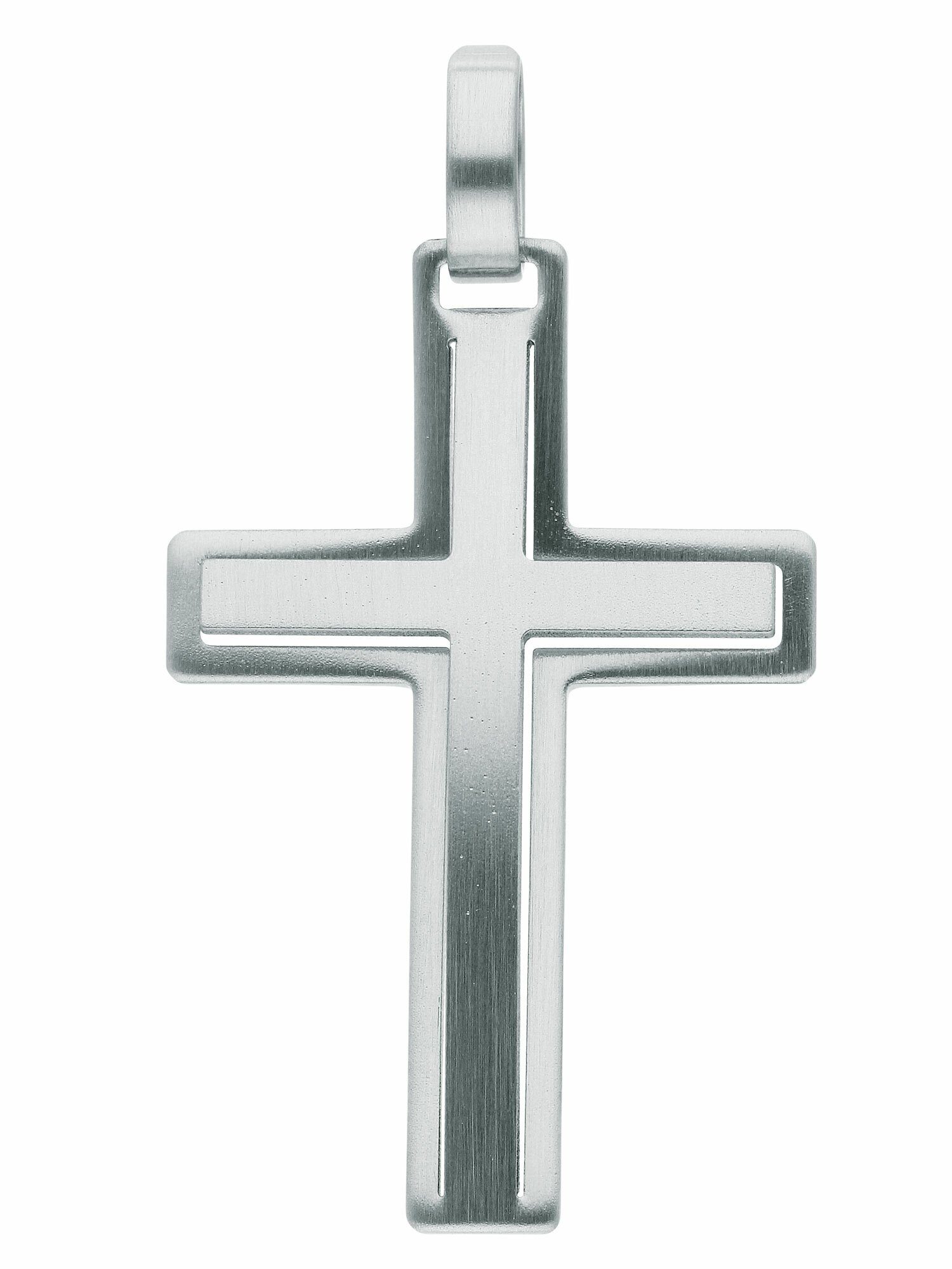 Adelia´s Kettenanhänger »Edelstahl Kreuz Anhänger«, Edelstahlschmuck für  Damen & Herren