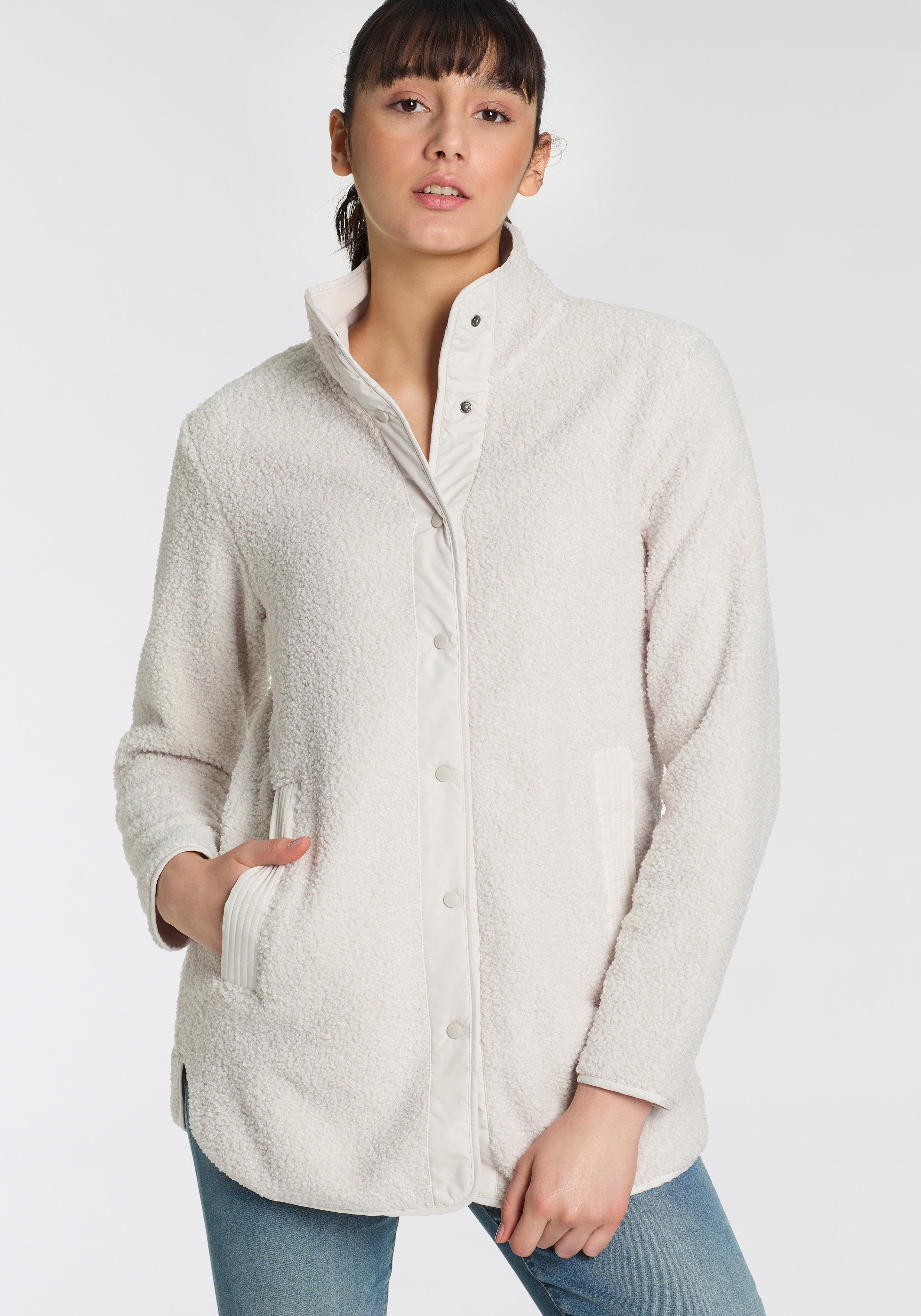 Plüschjacke D Teddyjacke