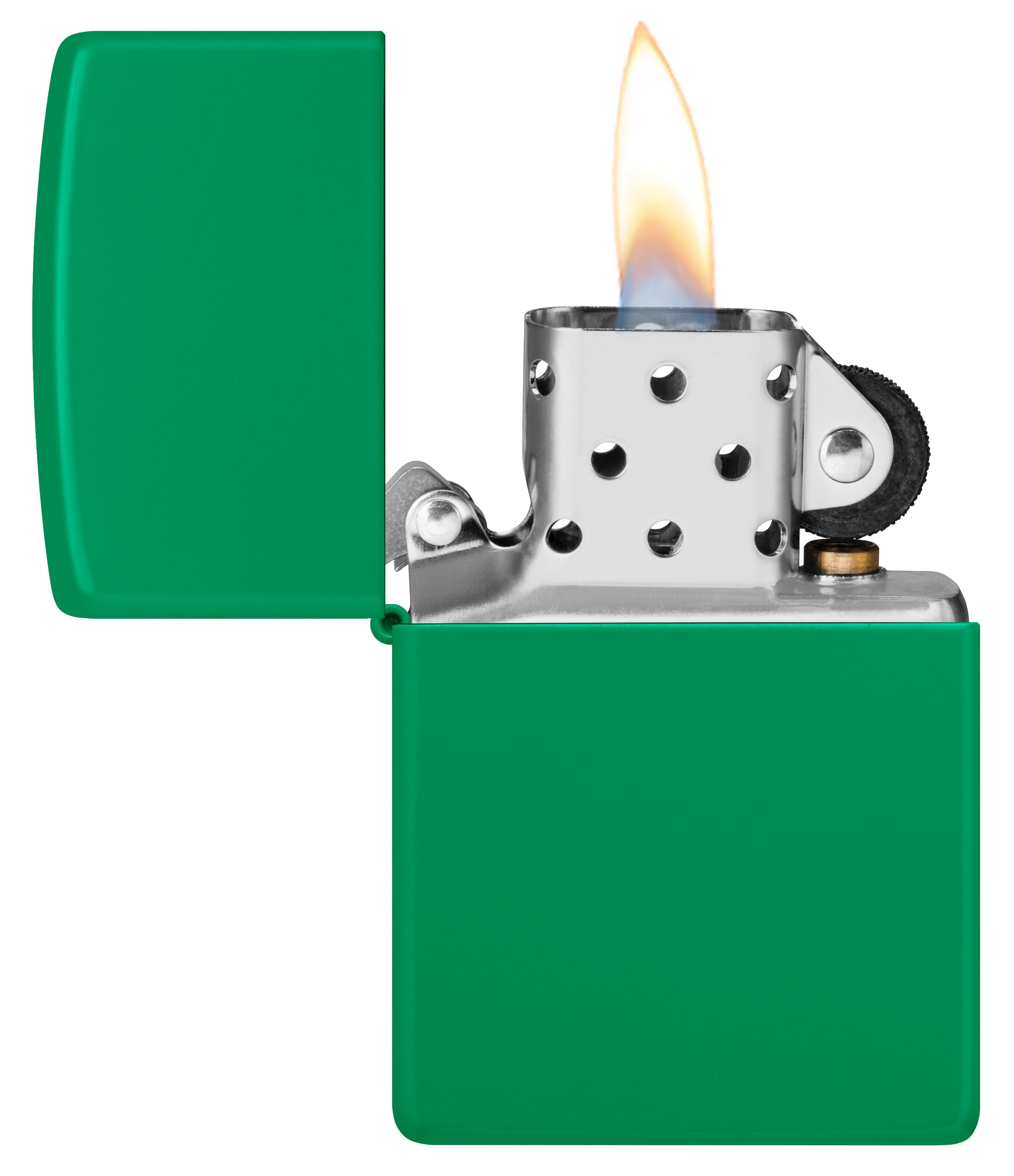 Zippo Feuerzeuge Zippo Sturmfeuerzeug - Base Model - Nachfüllbar Windfest Geschenkbox