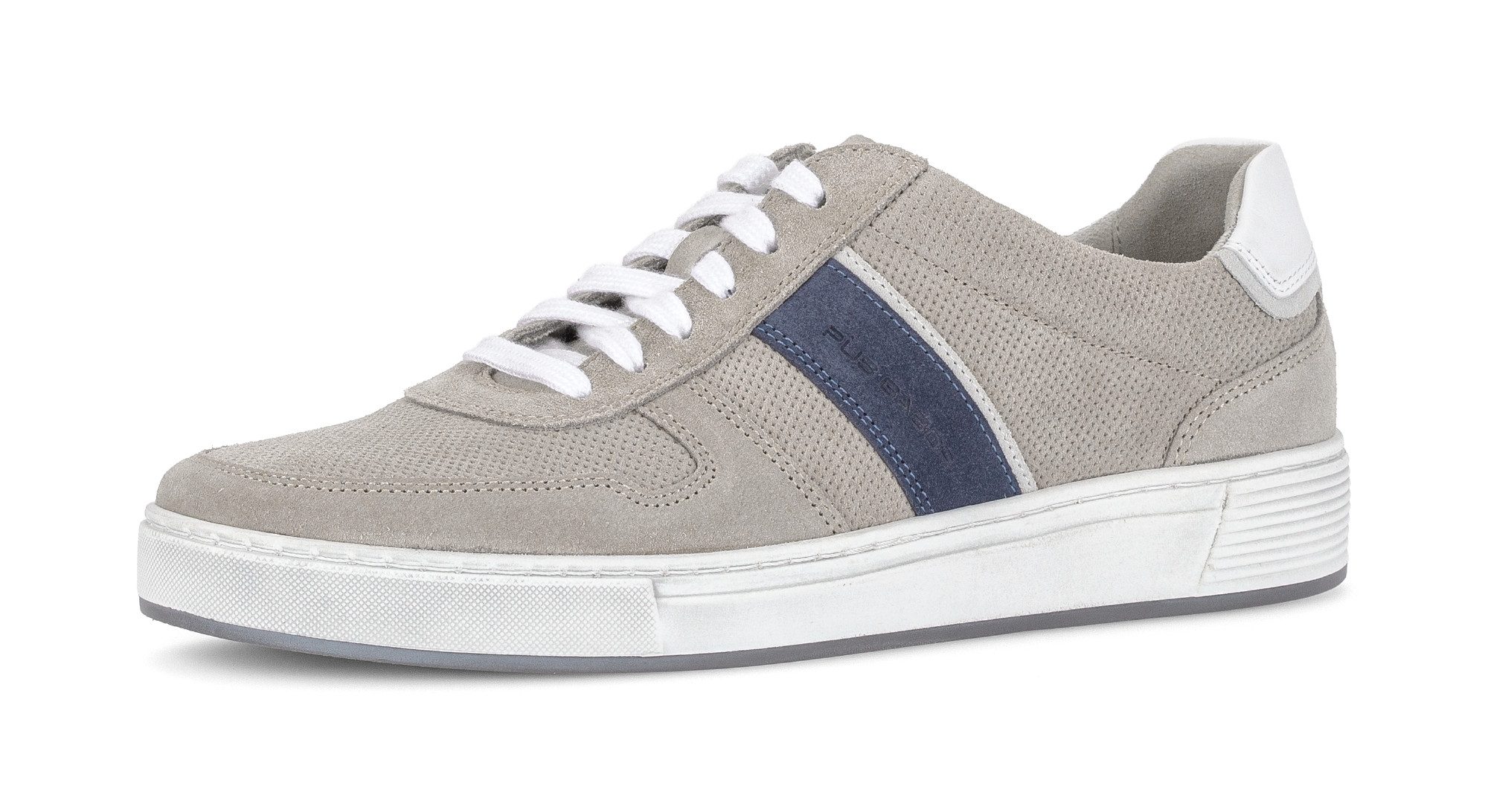 Pius Gabor Sneaker Freizeitschuh, Halbschuh, Schnürer mit Kontrastbesätze, Weite G