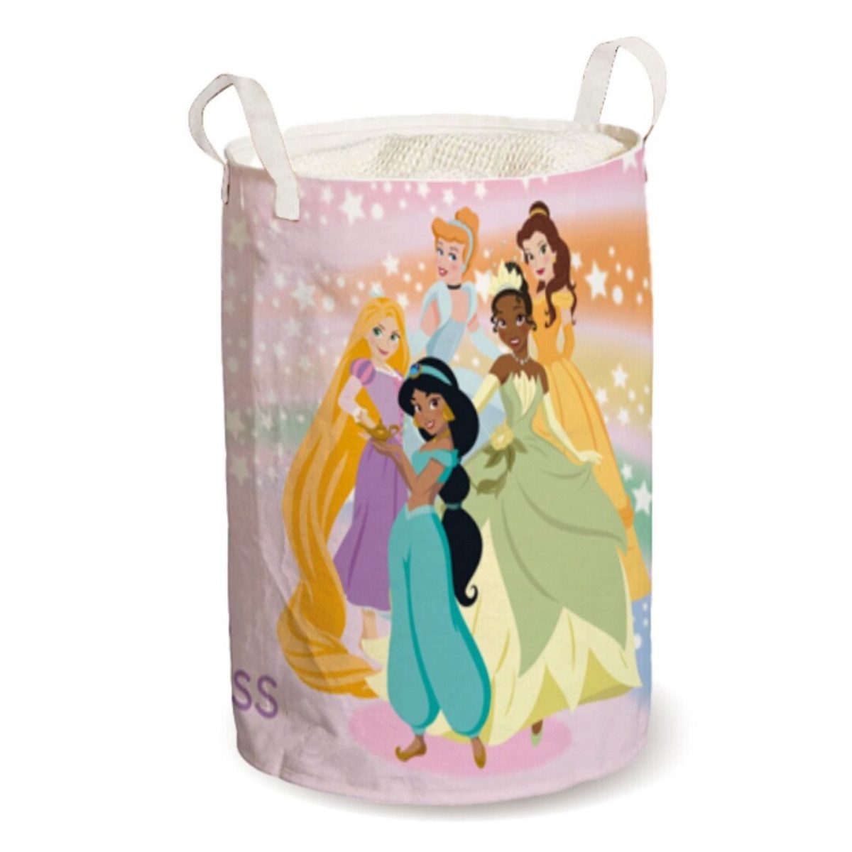 Cerda Wäschekorb Disney Princess Wäschebeutel Aufbewahrungsbeutel 50x32 cm