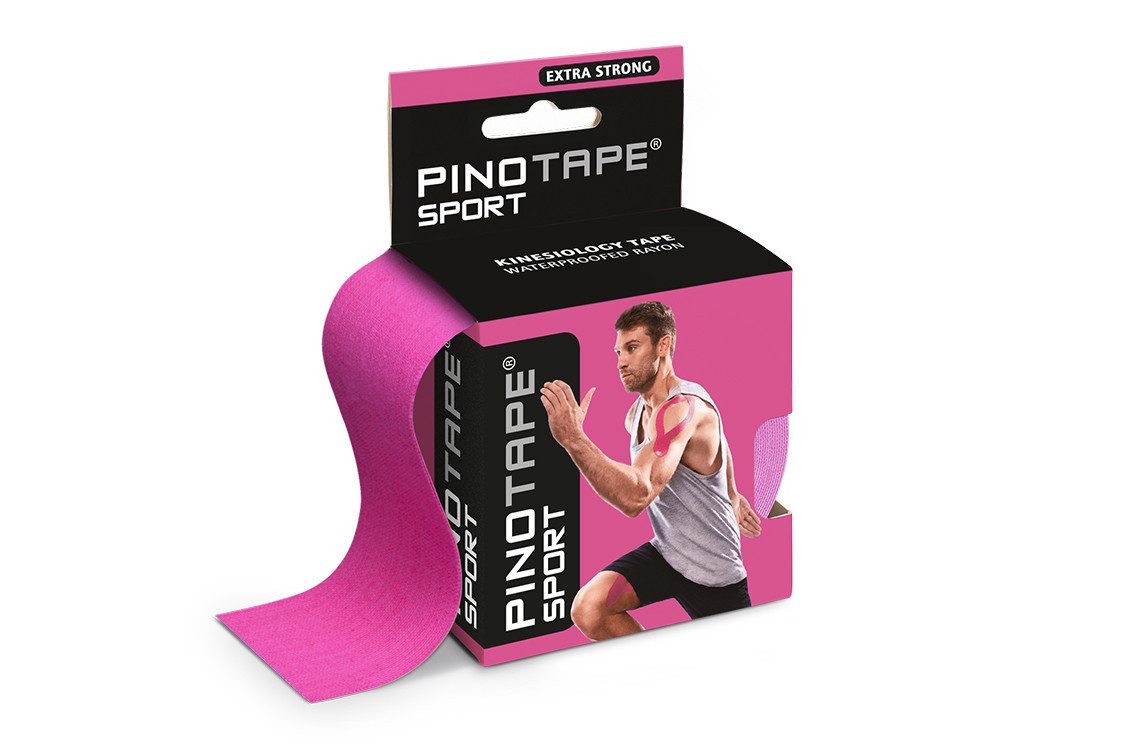 Pino Kinesiologie-Tape Pinotape Sport Tape Pink 5 cm x 5 m (1-St)