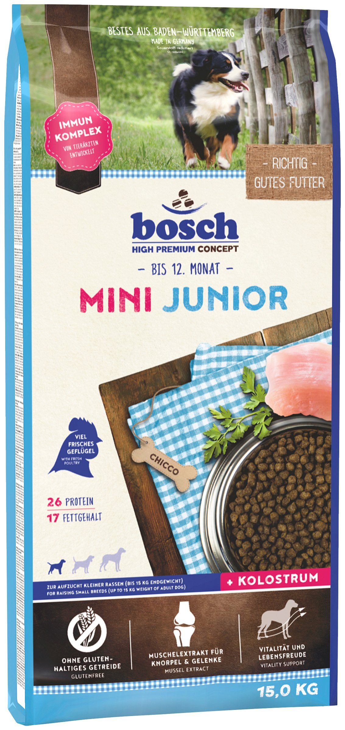 Hundetrockenfutter »Mini Junior«, 15 kg Hundetrockenfutter »Mini Junior«, 15 kg