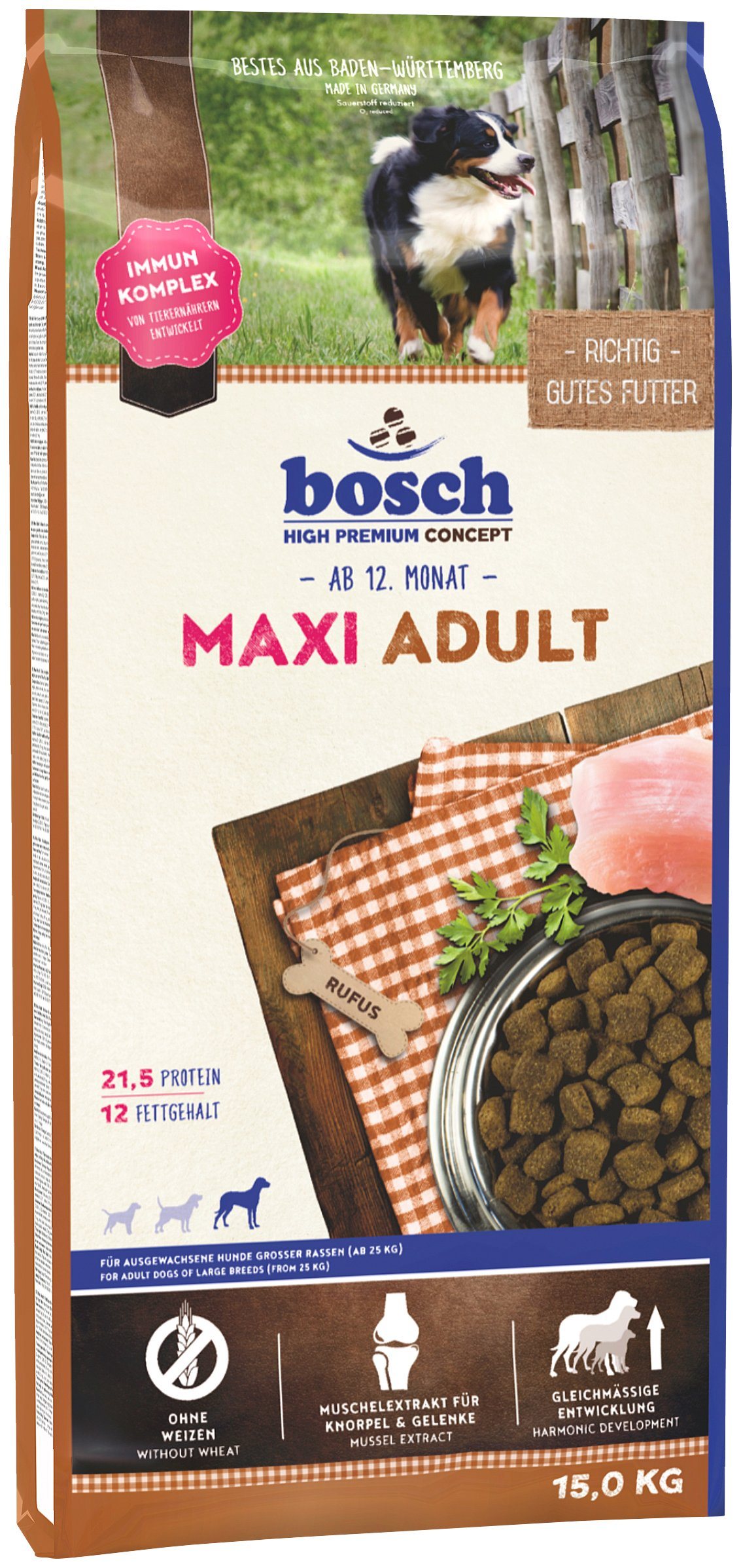Hundetrockenfutter »Maxi Adult«, 15 kg Hundetrockenfutter »Maxi Adult«, 15 kg