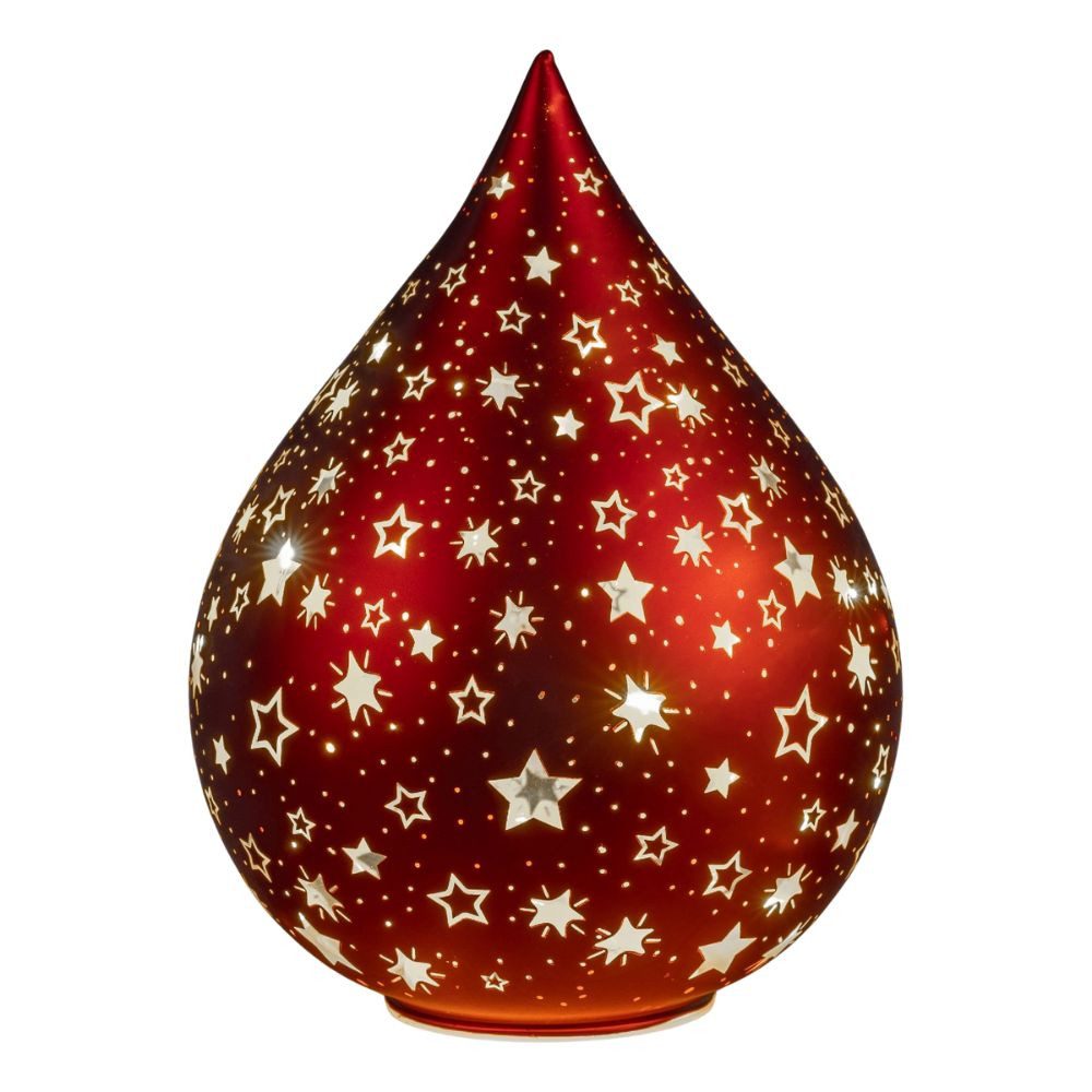 formano Dekofigur Red Stars, Mit Timerfunktion, Rot, Motiv: Sterne günstig online kaufen