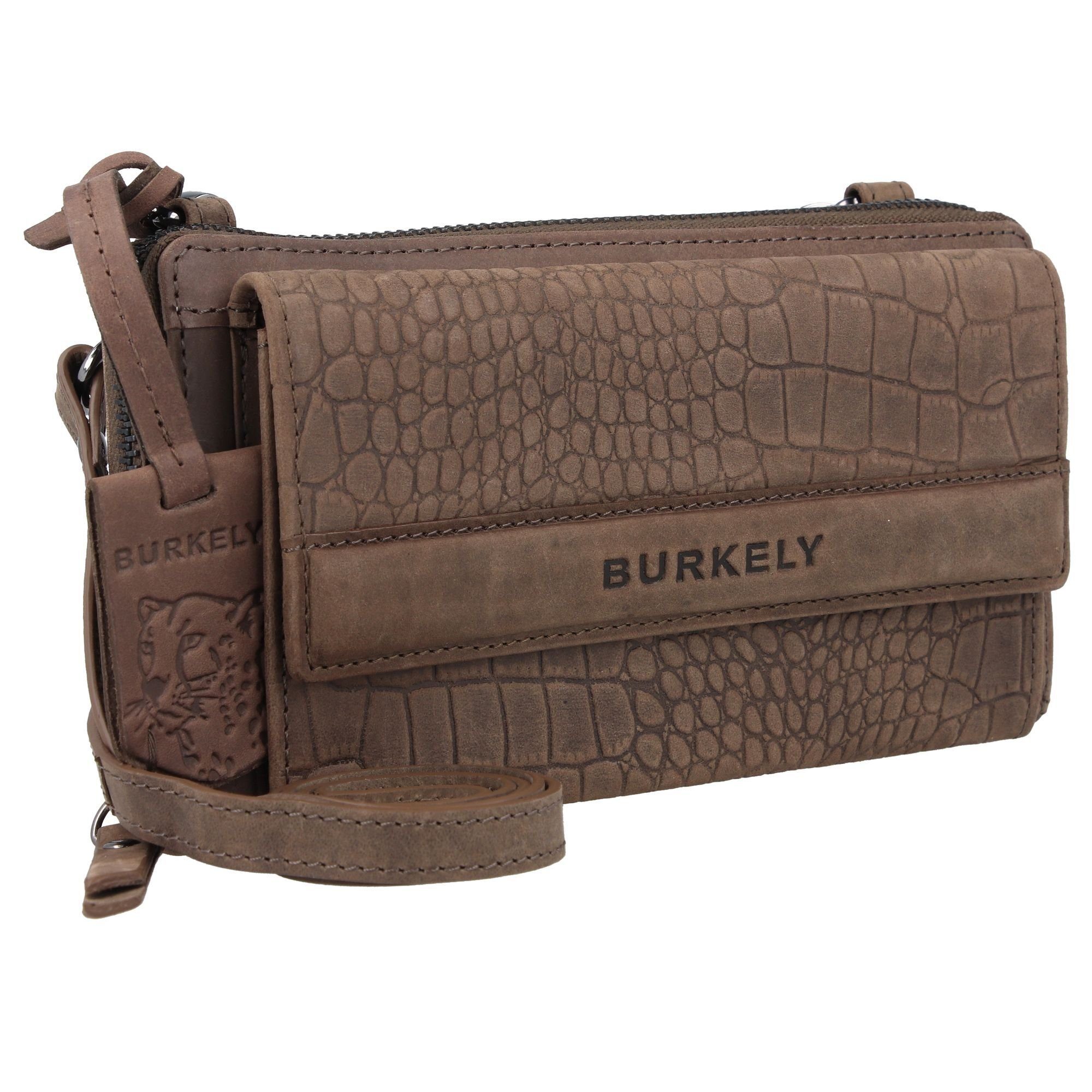 Burkely Geldbörse Casual Carly, moon grey Leder