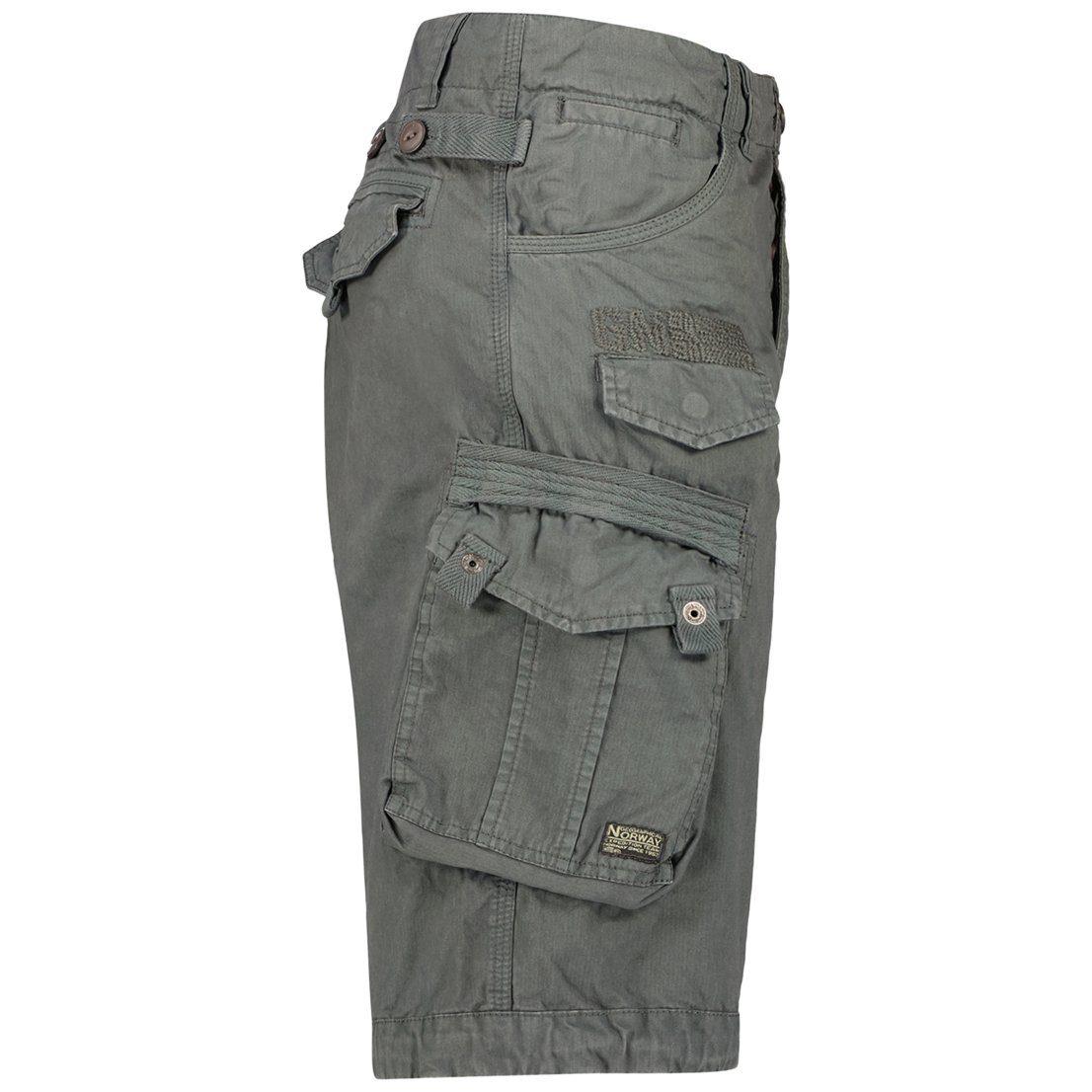 Geographical Norway Cargoshorts kurze Hose aus Baumwolle, Sommer-Bermuda (1-tlg) Herrenshorts mit Gürtel Größe S bis 5XL – Bild 5 von 5