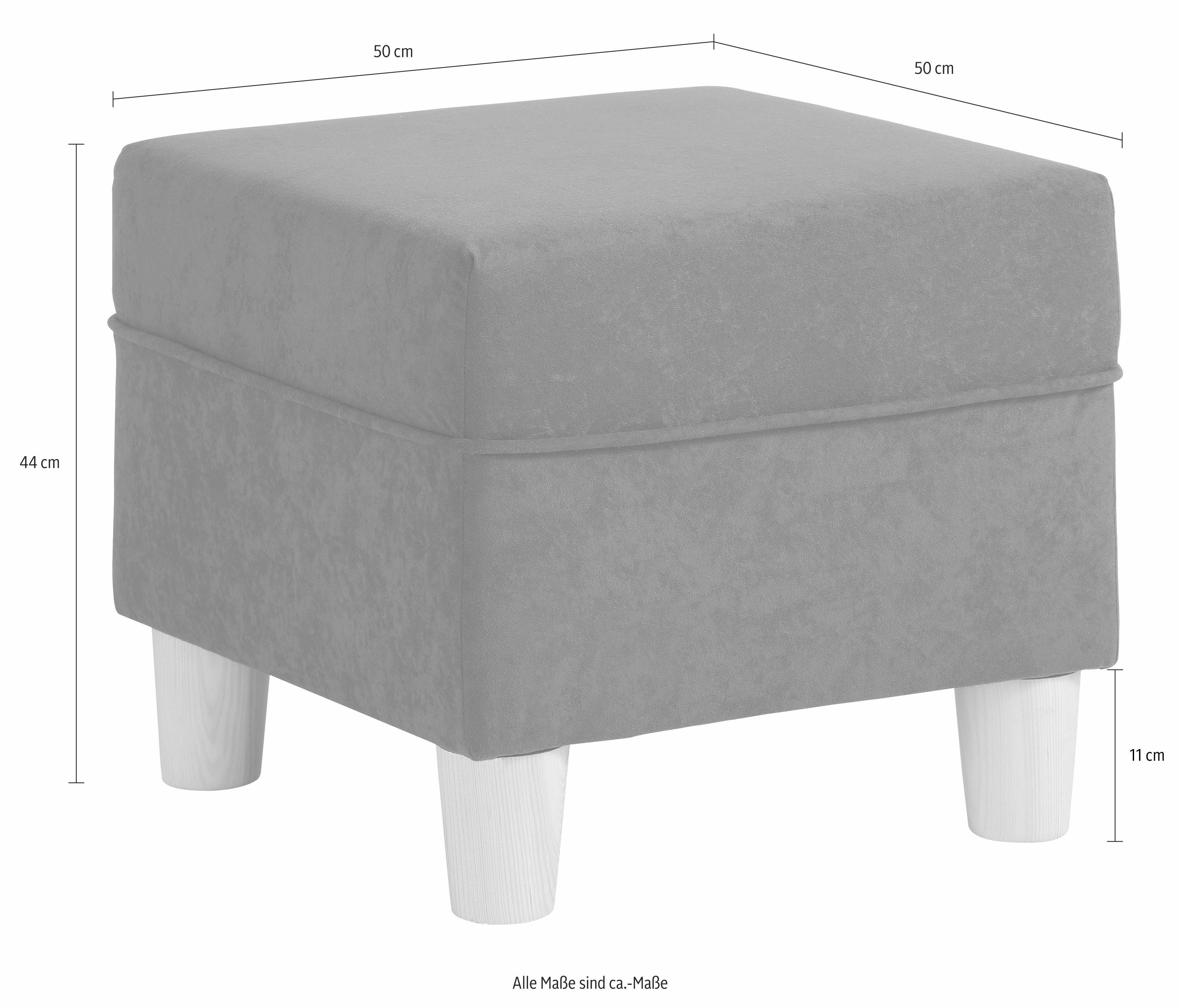 Gesamtmaße des Hockers NORDEN