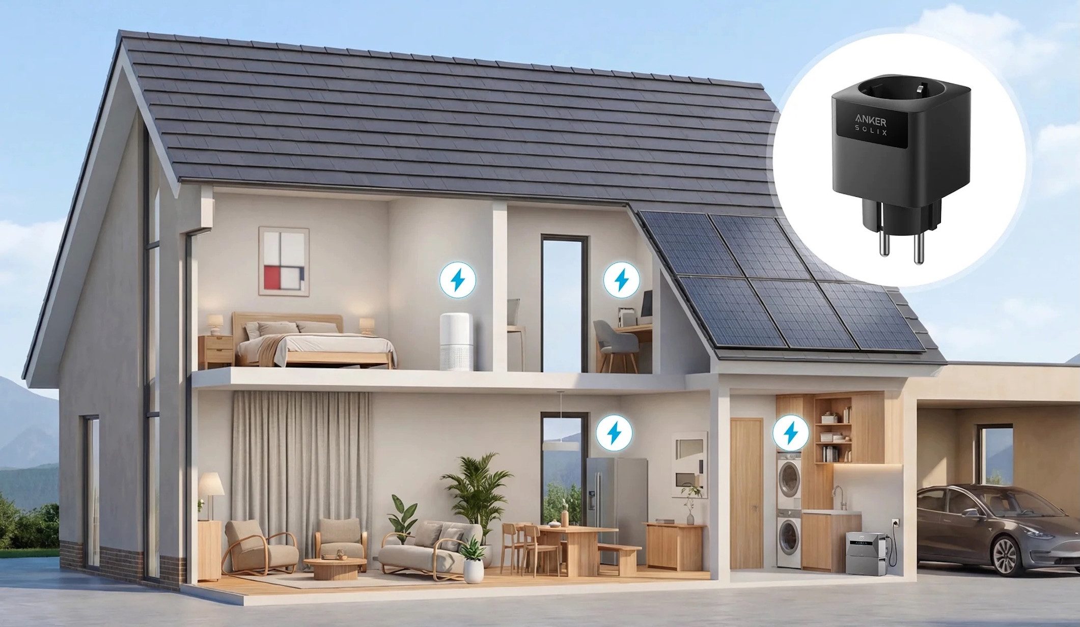 Anker Anker SOLIX Smart Plug Gen 2 0% MwSt. (Angebot gemäß § 12 Abs. 3 UstG) Solarkabel, 0% Mwst. gem. §12, Abs. 3 UstG für Privatanwender – Bild 4 von 5