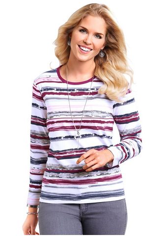 CLASSIC BASICS Футболка в Streifen-Look