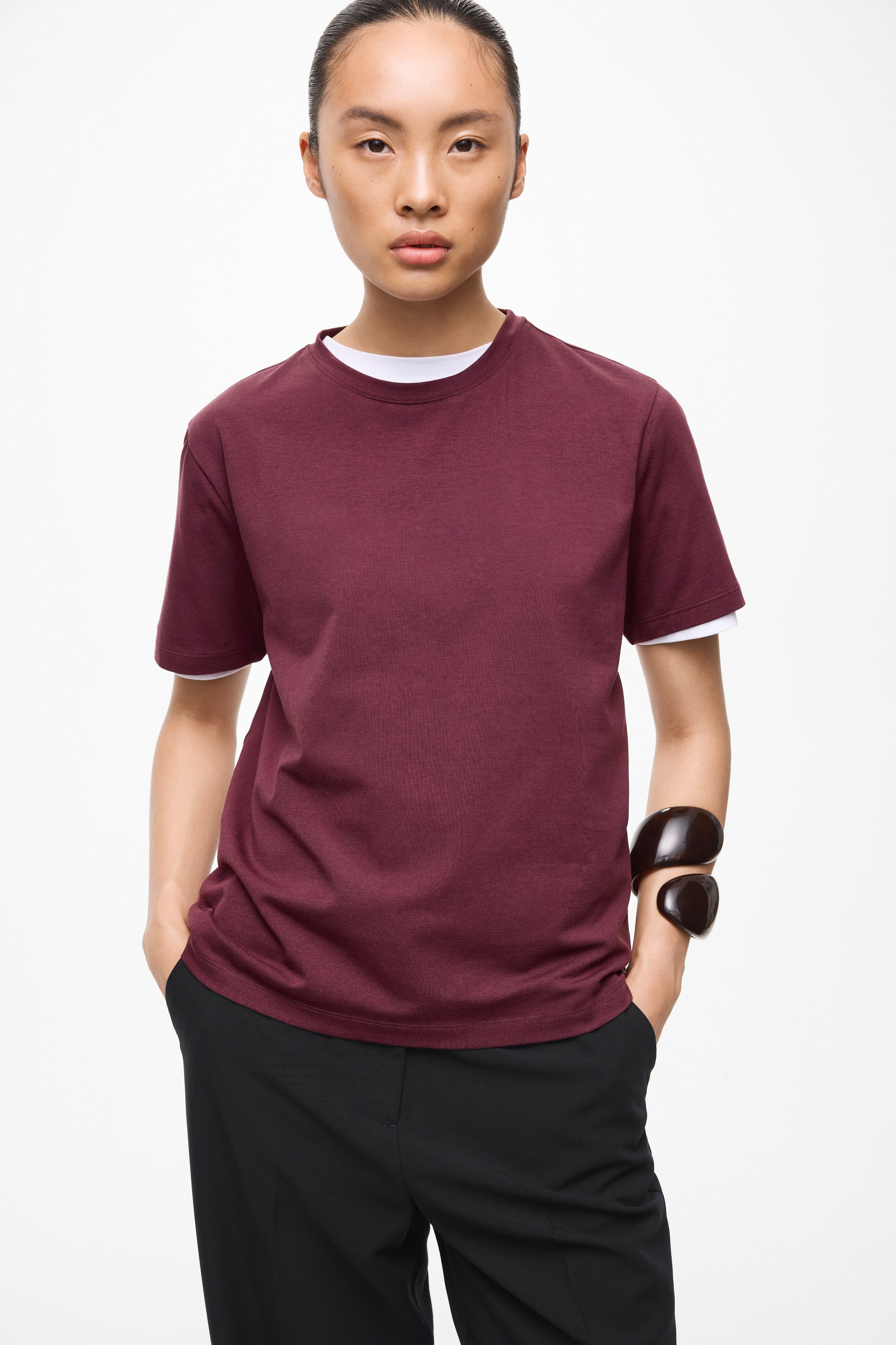 Vila Kurzarmshirt VINORA S/S T-SHIRT - günstig online kaufen