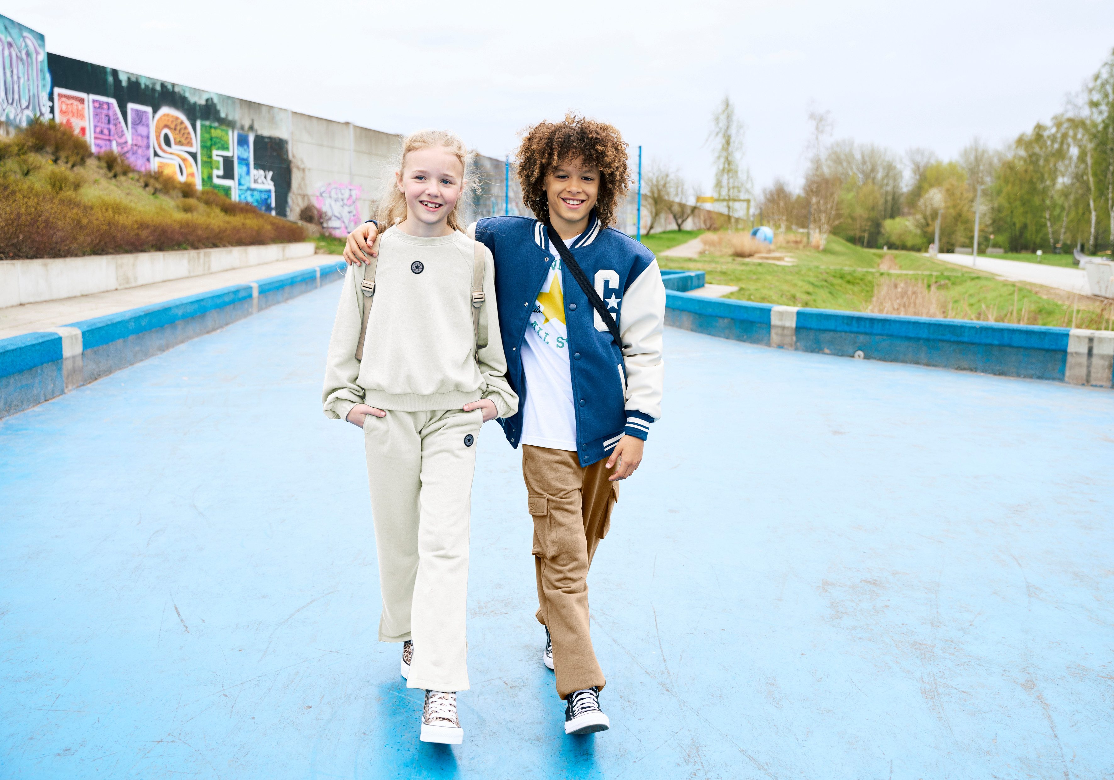 Converse T-Shirt CNVB DISSECTED CHUCK PATCH SS für Kinder, mit Rundhalsausschnitt, Kurzarm