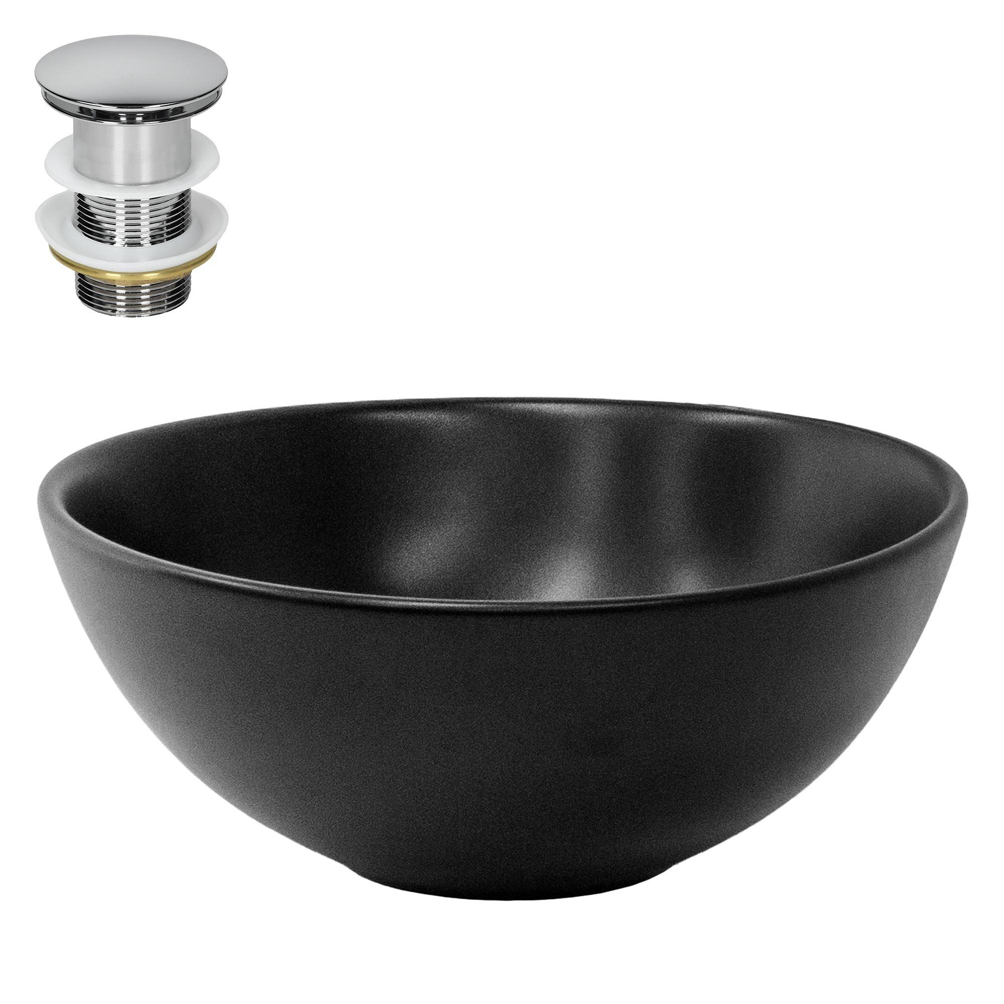 LuxeBath Waschbecken Aufsatzwaschbecken aus Keramik für günstig online kaufen