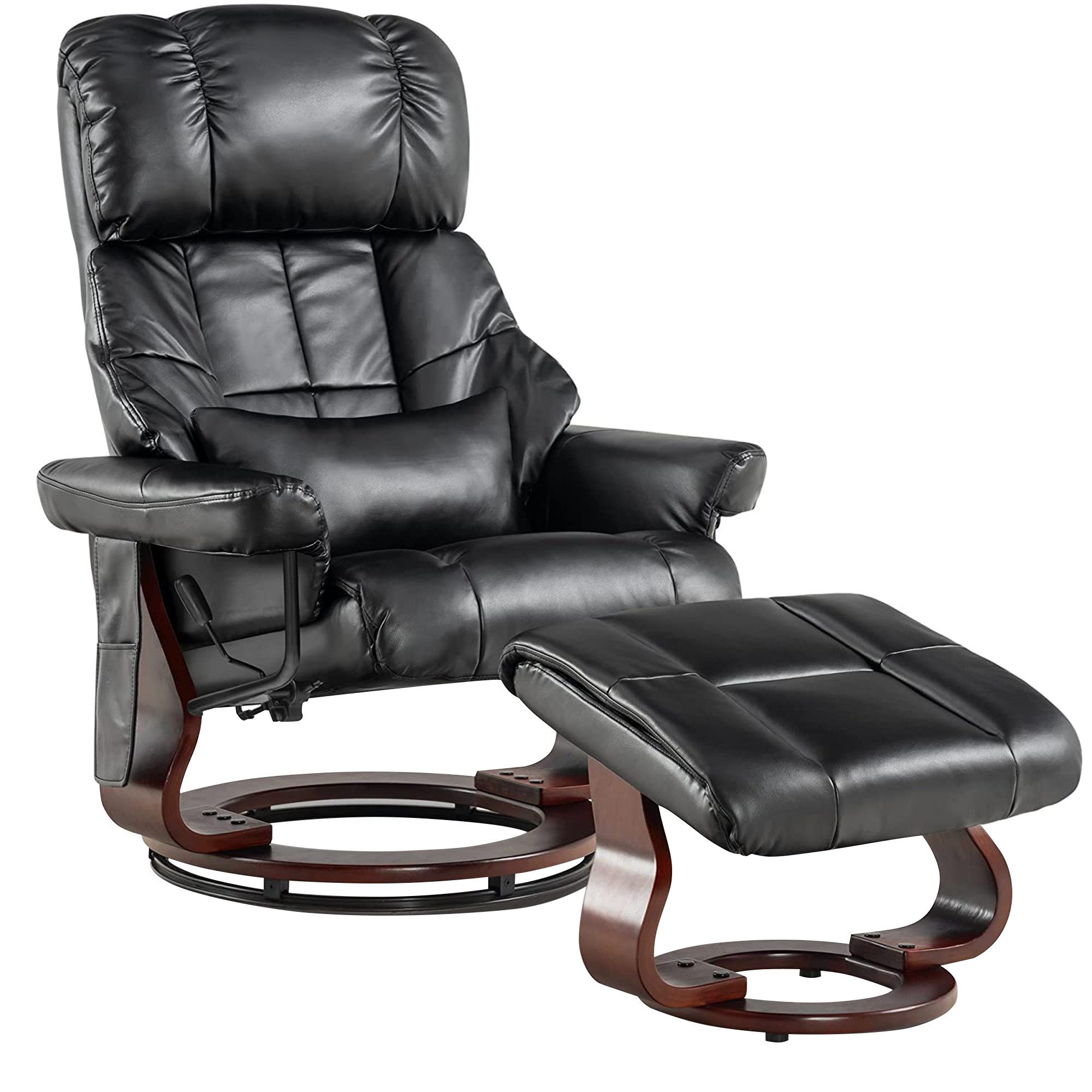 MCombo Relaxsessel MCombo Massagesessel mit Hocker 9068, 360°drehbarer Rela günstig online kaufen