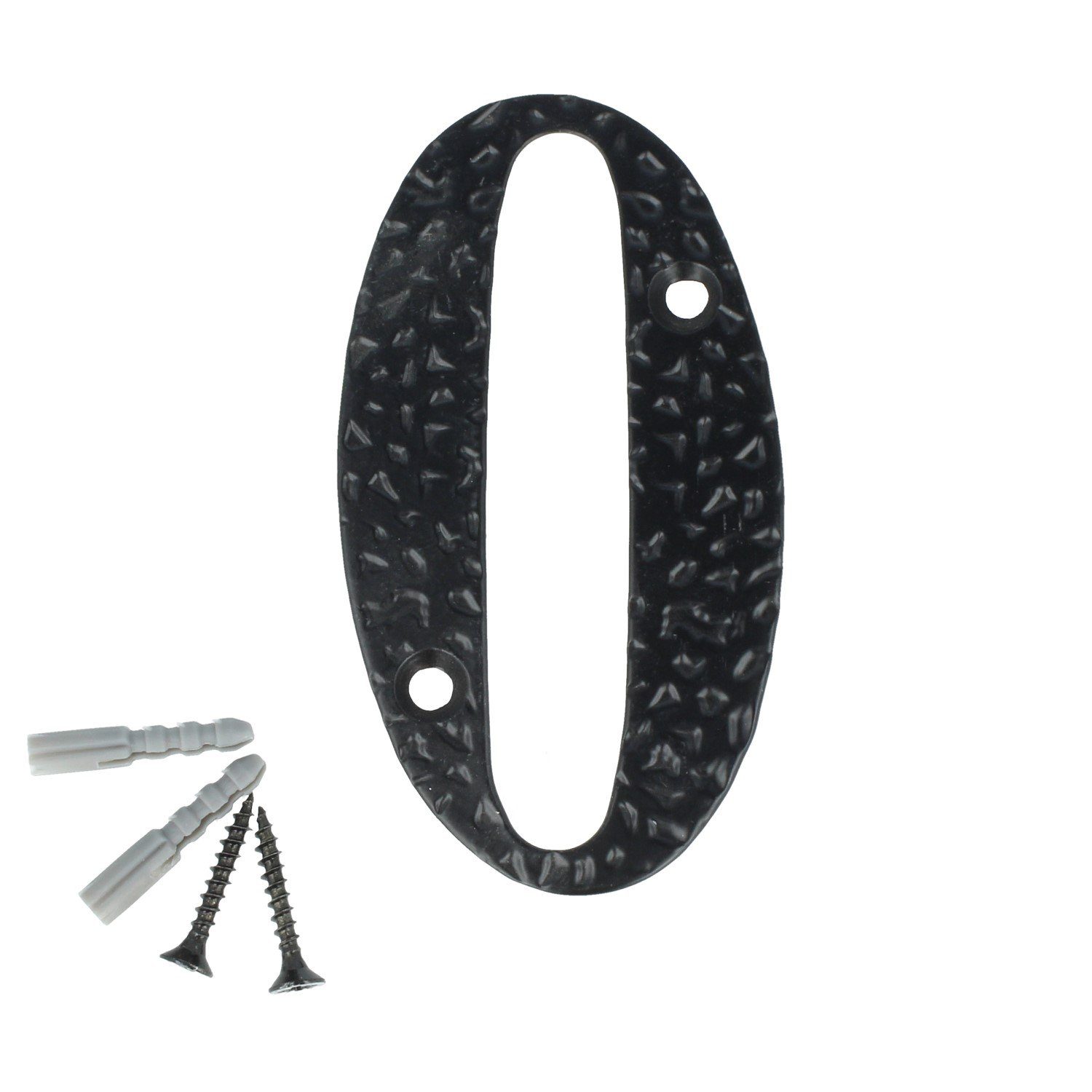 MS Beschläge Briefkasten Hausnummern Metall Buchstaben Wandnummern Schwarz günstig online kaufen