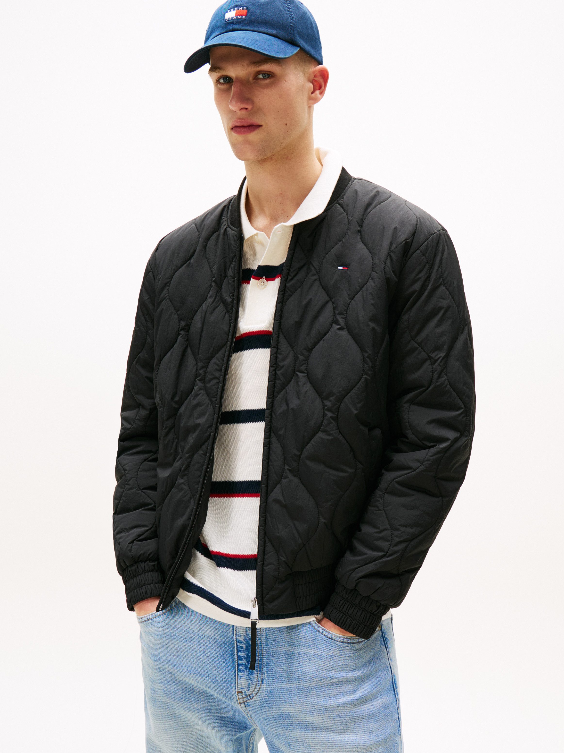 Tommy Jeans Bomberjacke TJM LW QUILTED BOMBER JACKET EXT Fliegerjacke, Frei günstig online kaufen