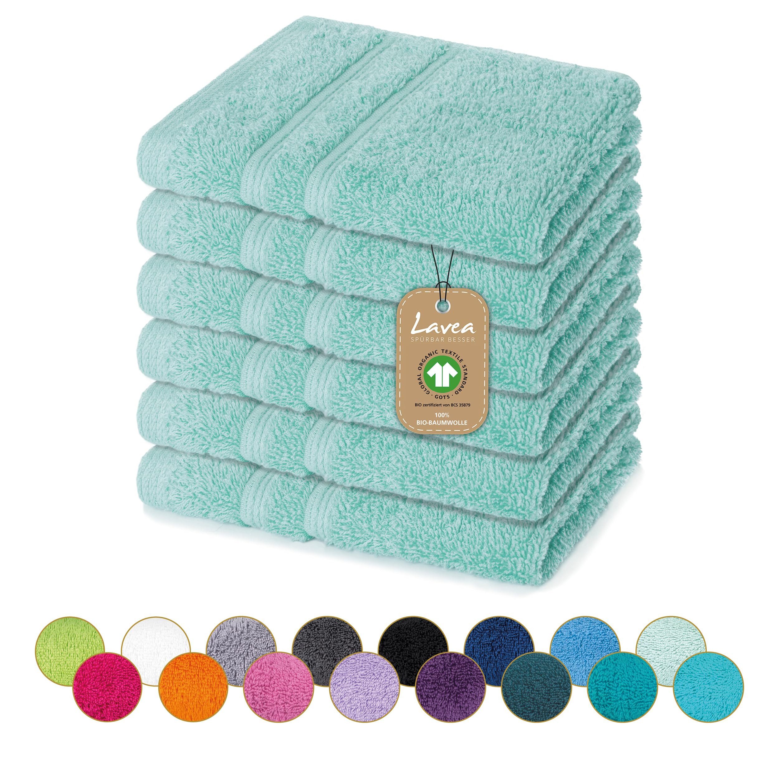 Lavea Handtuch Set Bio-Baumwoll Serie Bali, günstig online kaufen