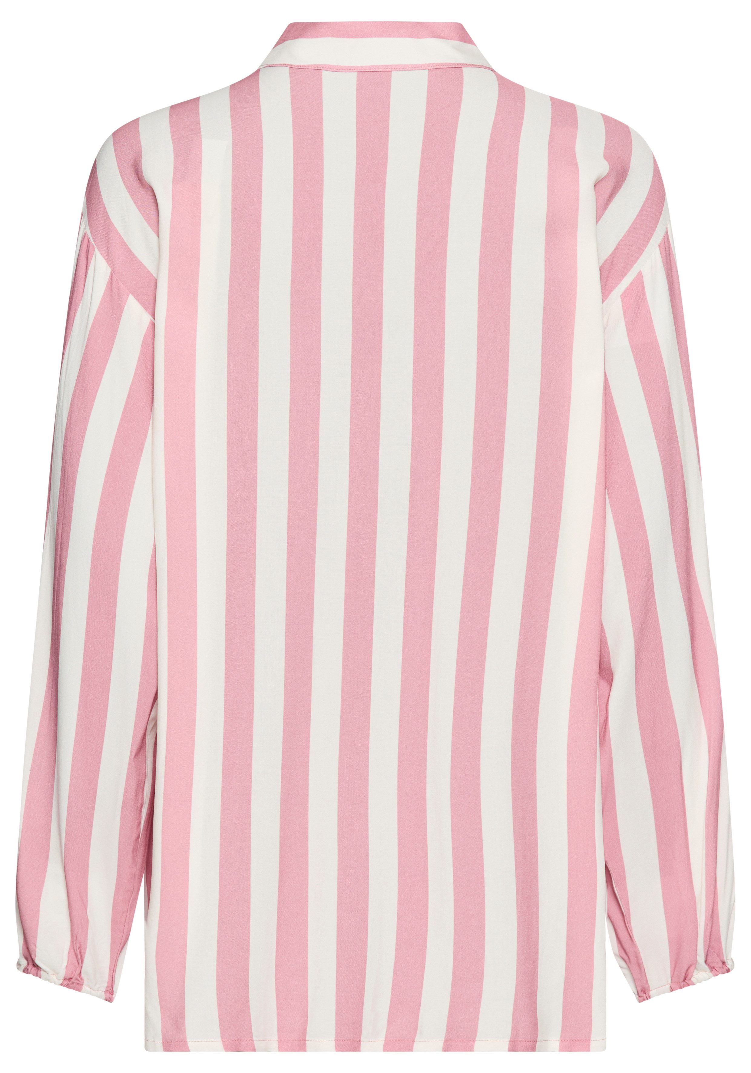 s.Oliver Pyjamaoberteil mit breiten Streifen