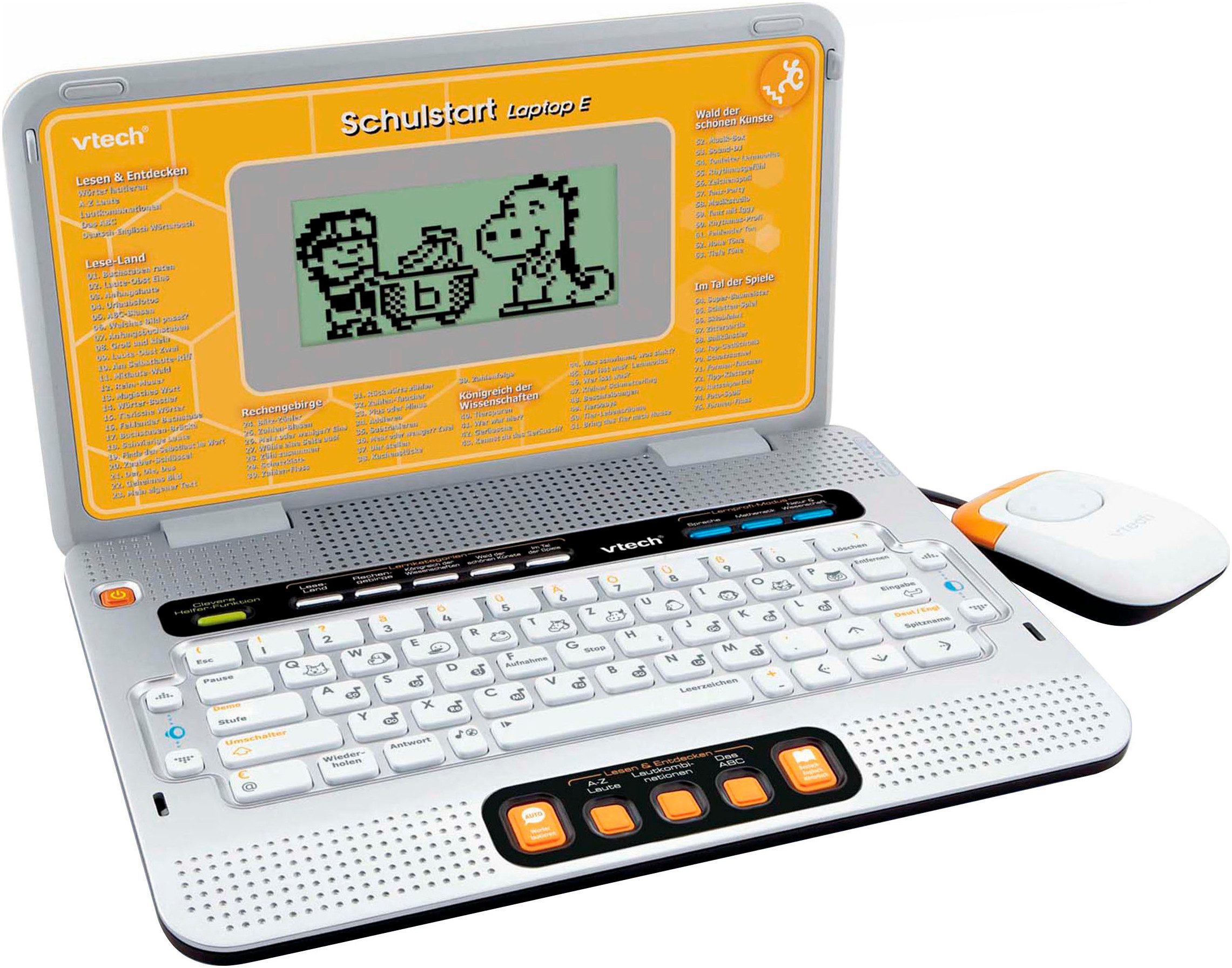 Vtech® Kindercomputer Schulstart Laptop, inklusive Tragetasche, blau