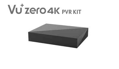 VU+ VU+ Zero 4K PVR Kit Inklusive HDD, 4TB, schwarz Tuner