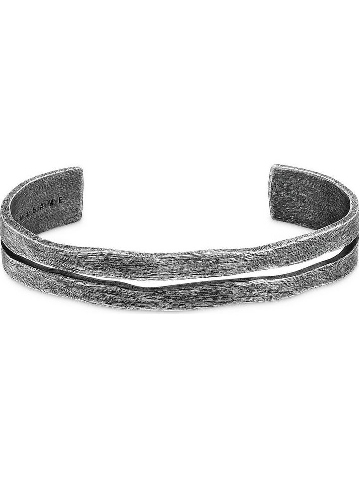 UNSAME Armreif UNSAME Herren-Cuff 925er Silber, Maßangaben: Breite: 1,3 cm,  Stärke: 2 mm