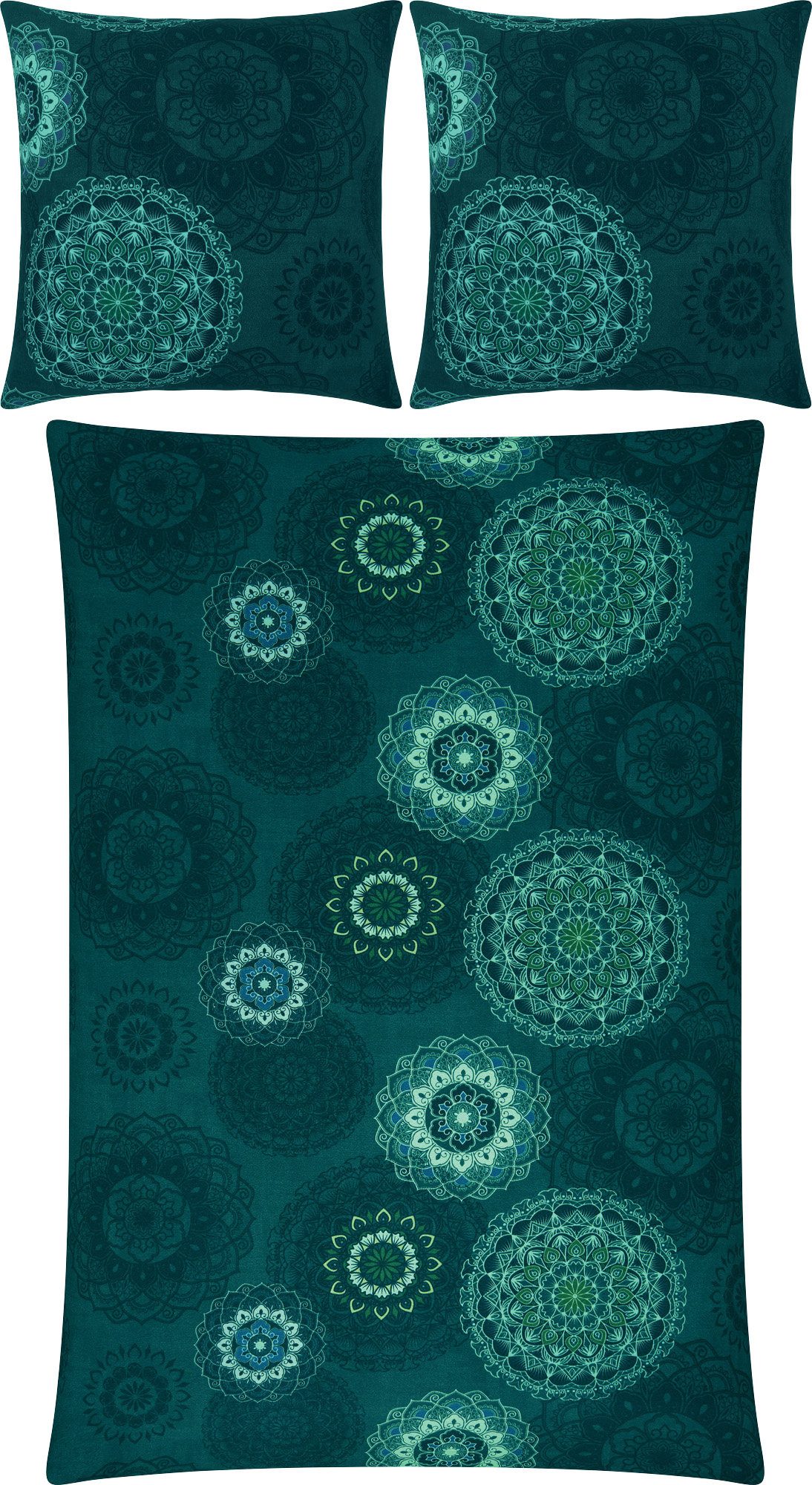 Erwin Müller Bettwäsche Bettwäsche, Biber, Edelflanell Ornamente günstig online kaufen