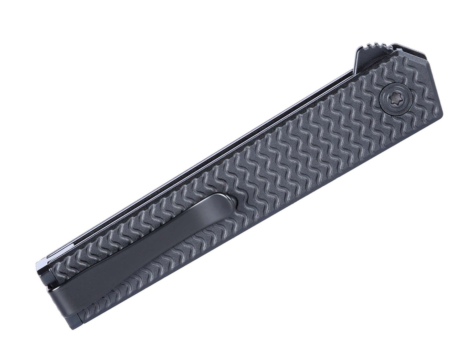 CRKT Taschenmesser Taschenmesser CEO Microflipper D2 Aluminum All Black