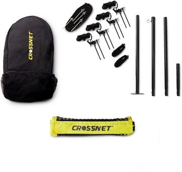 Crossnet distributed by Hammer Volleyballnetz und Beachballnetz Crossnet, mit Transporttasche (Rucksack)