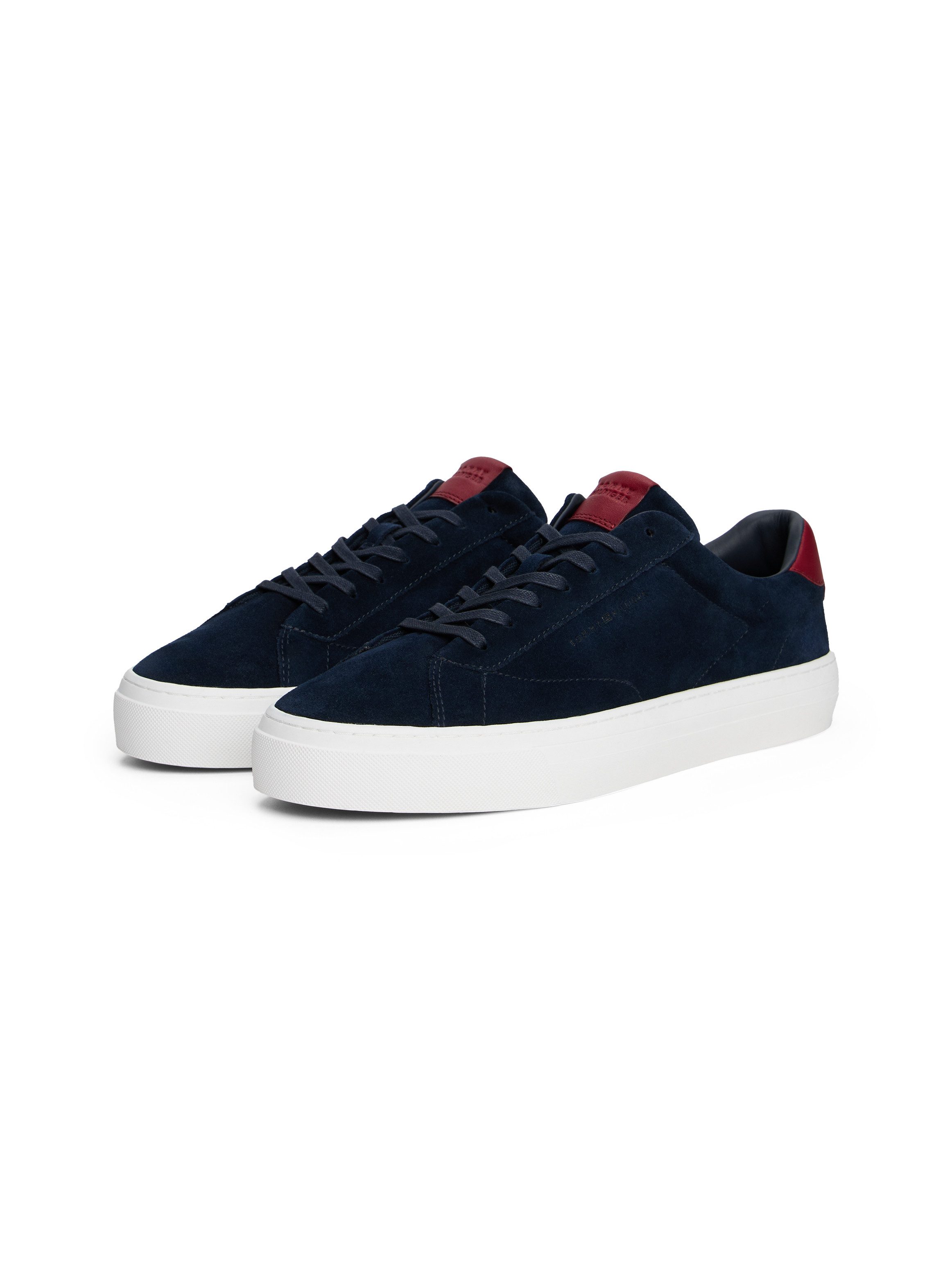 Tommy Hilfiger PREMIUM DRESS CUPSOLE SUEDE Sneaker, Freizeitschuh, Halbschu günstig online kaufen