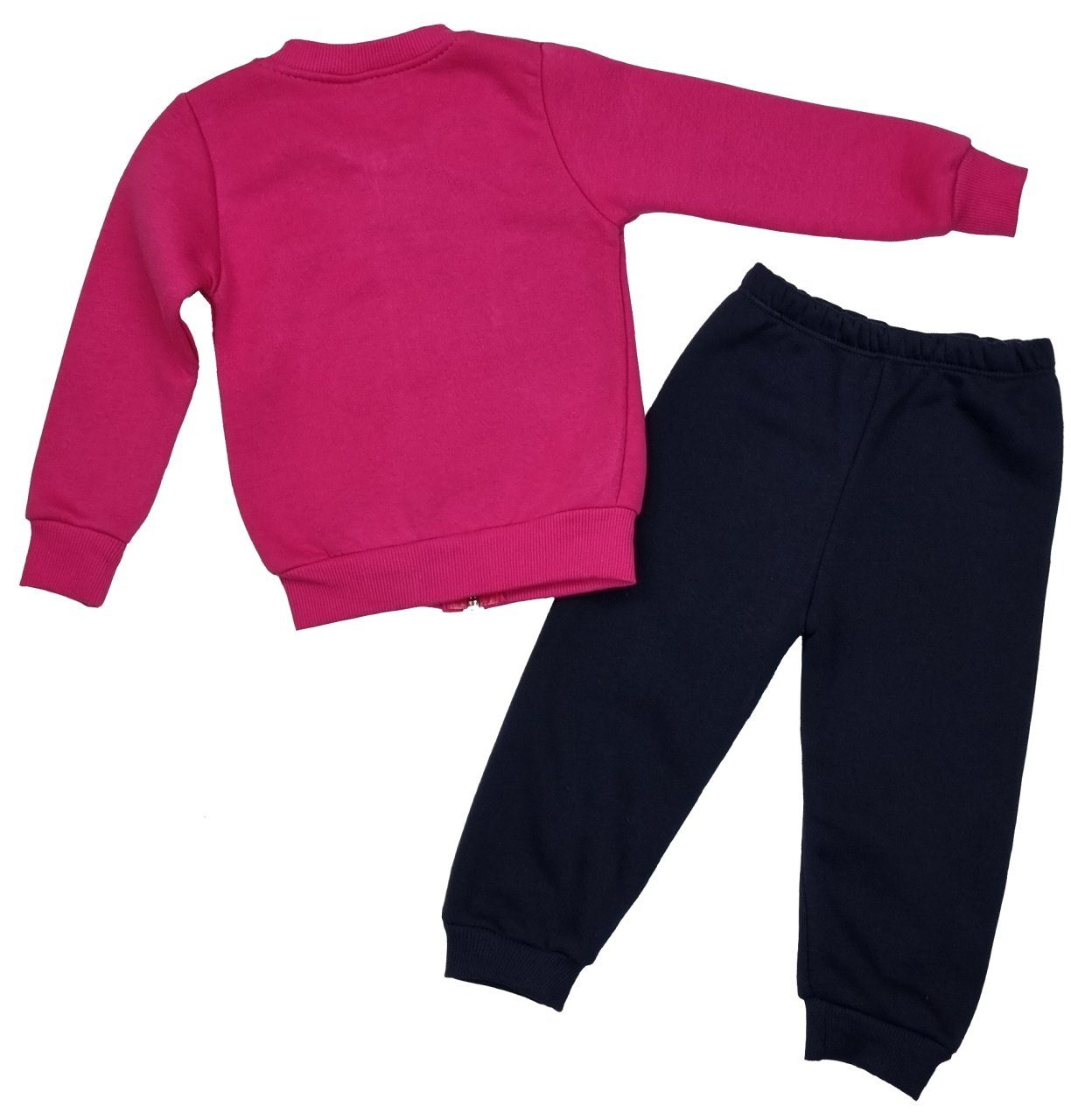 Girls Fashion Sweatanzug Pink/Blau Sweatanzug ks5200 Freizeitanzug Mädchen Jogginganzug