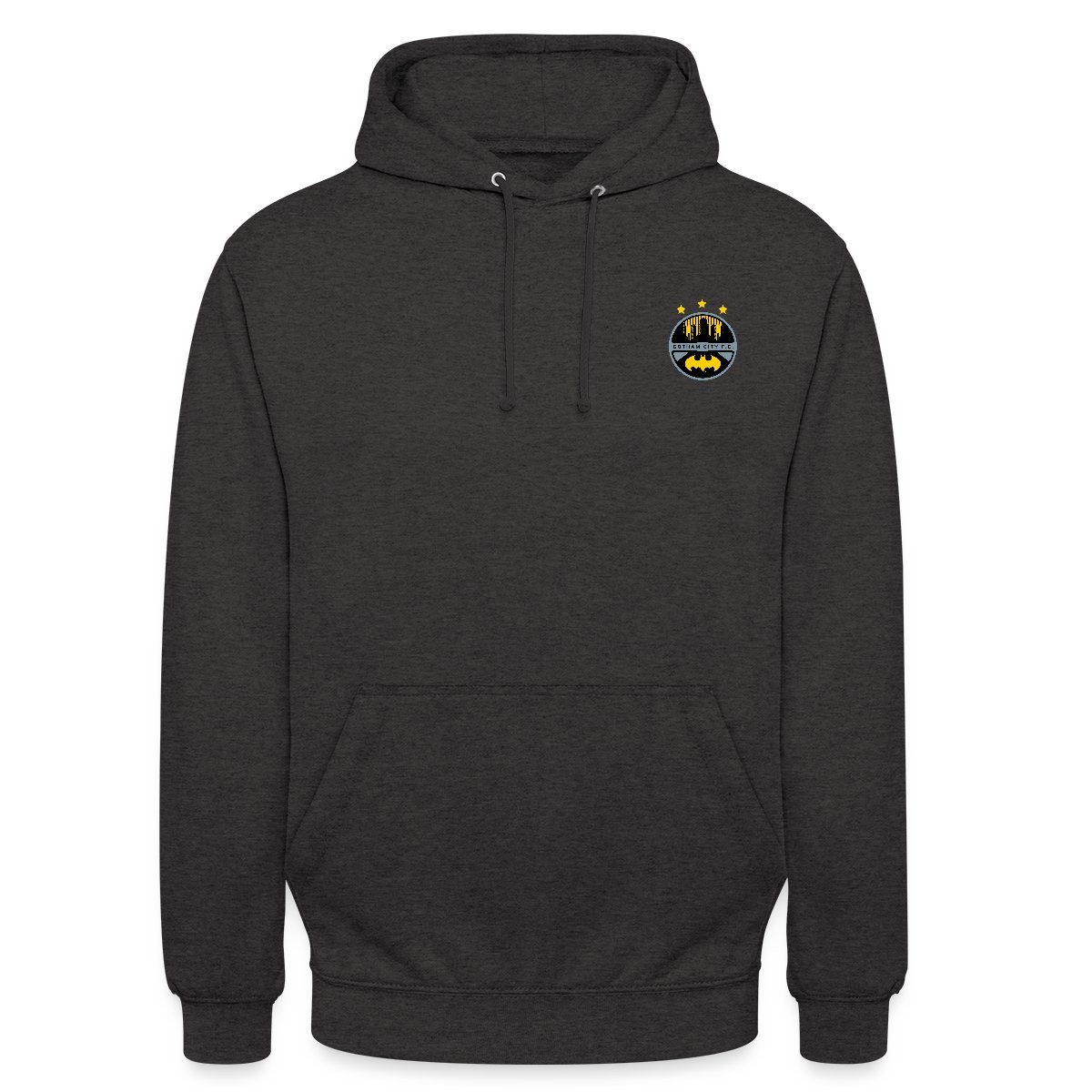 Spreadshirt Hoodie Batman Bruce Wayne Gotham City F.C. Fußball-Trikot Unisex Hoodie (1-tlg)