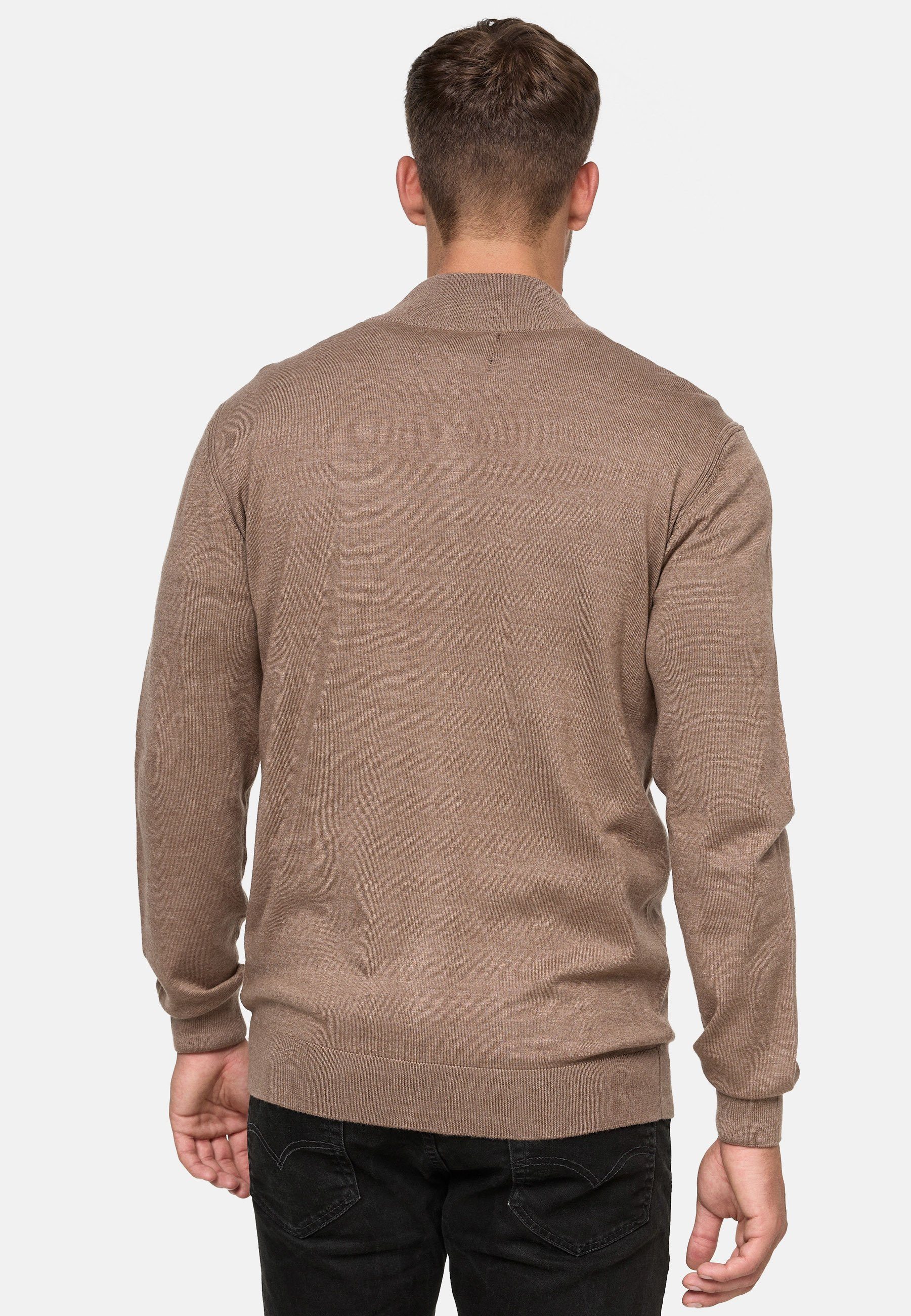 Indicode Strickjacke Herren Lau Herrenstrickjacke