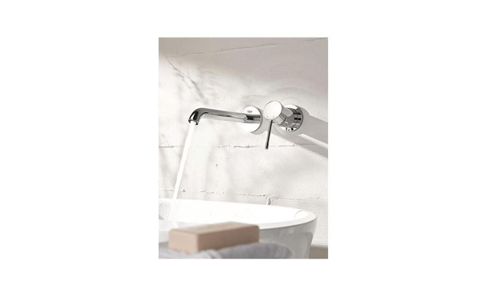 Grohe Badarmatur Essence 2-Loch-Waschtischbatterie, chrom (19967001)