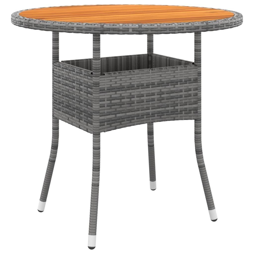 vidaXL Gartentisch Gartentisch Ø80x75 cm nholz günstig online kaufen