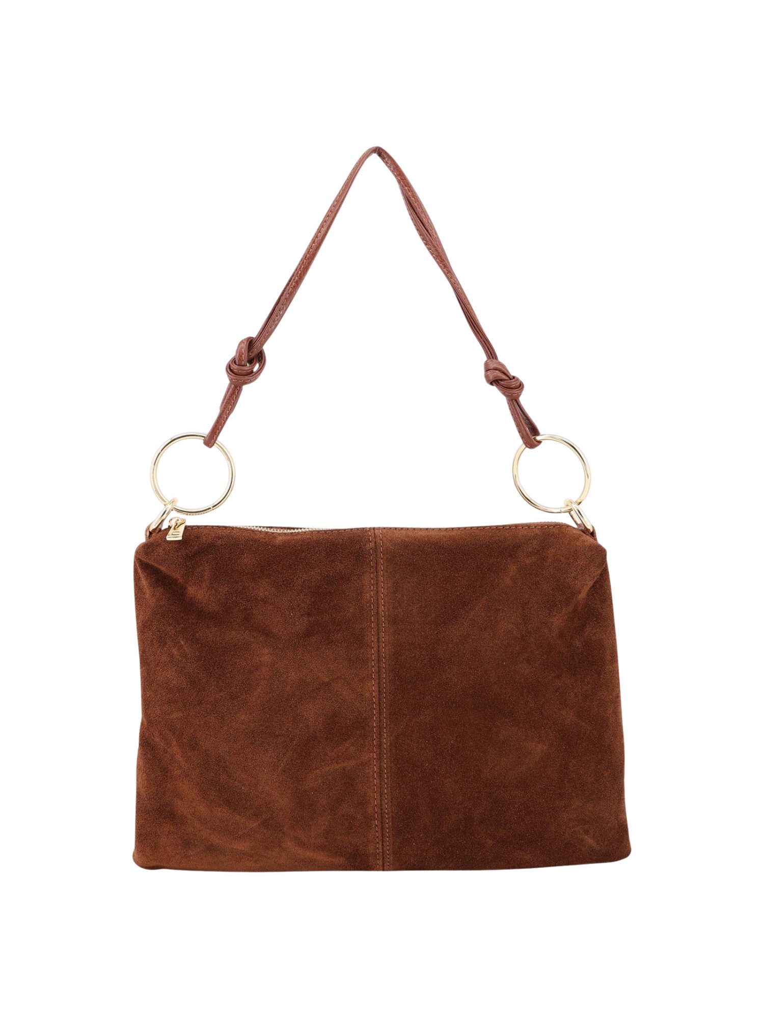 BRISE TASCHE Schultertasche Schultertasche mit Fransen aus Wildleder- Trend günstig online kaufen