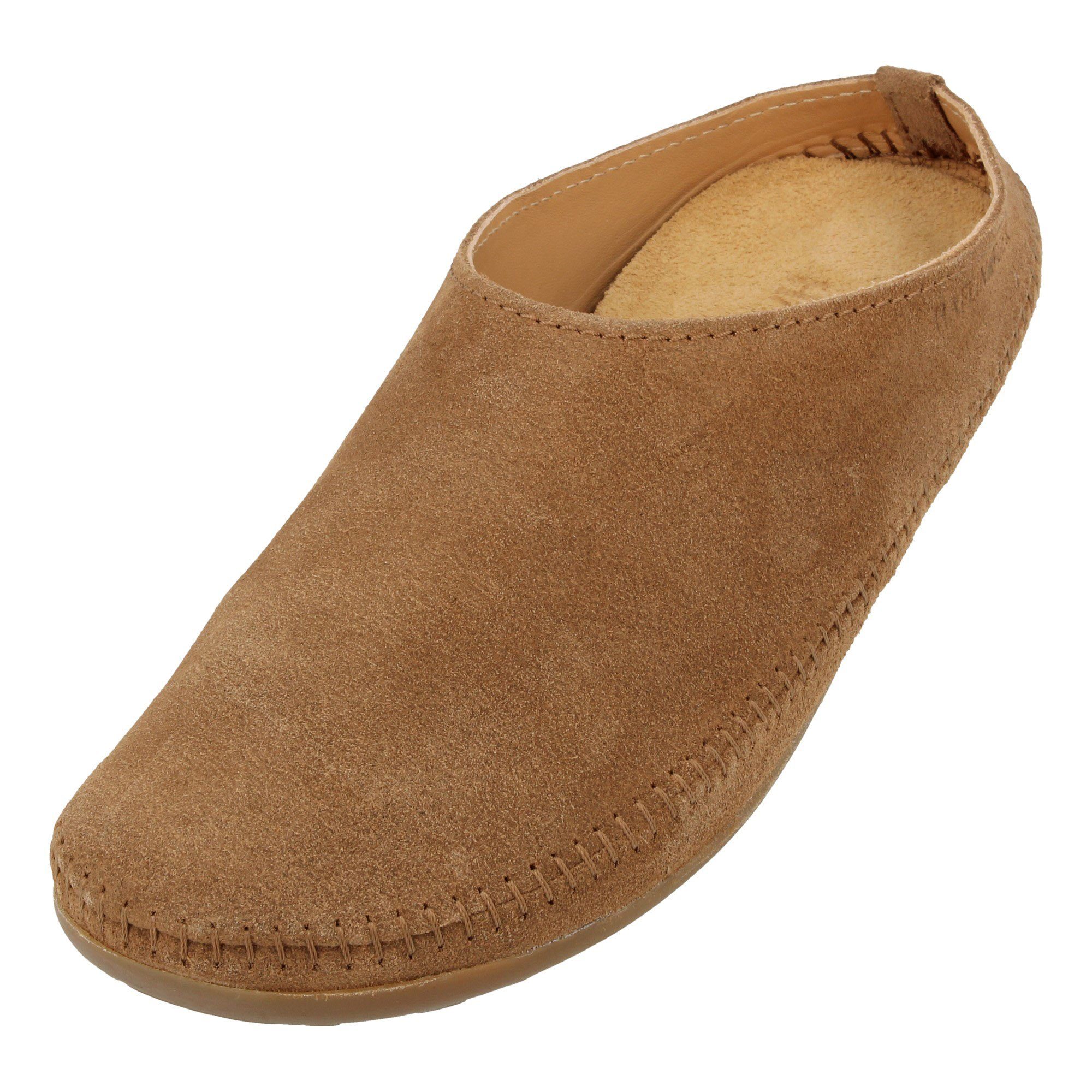 Haflinger Everest Softino Leder Pantolette Hausschuh Hausschuh