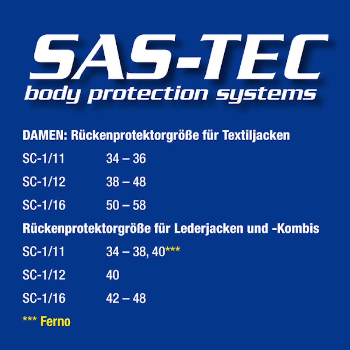 Büse Rückgrat-/Rückenprotektor SAS-Tec Rückenprotektor SC-1/12 (490mm x 330mm) – Bild 3 von 4