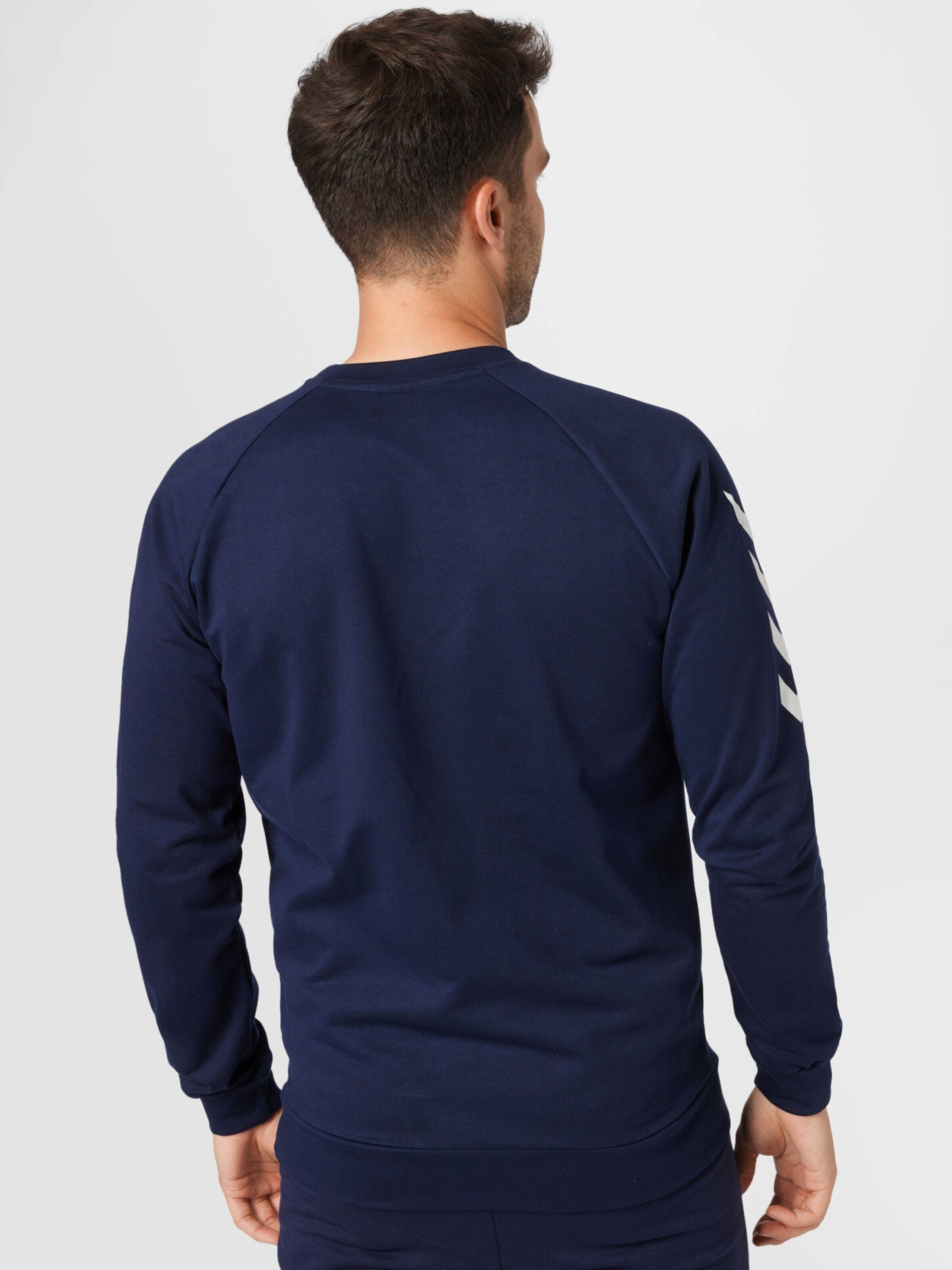hummel Blau (1-tlg) Sweatshirt Go