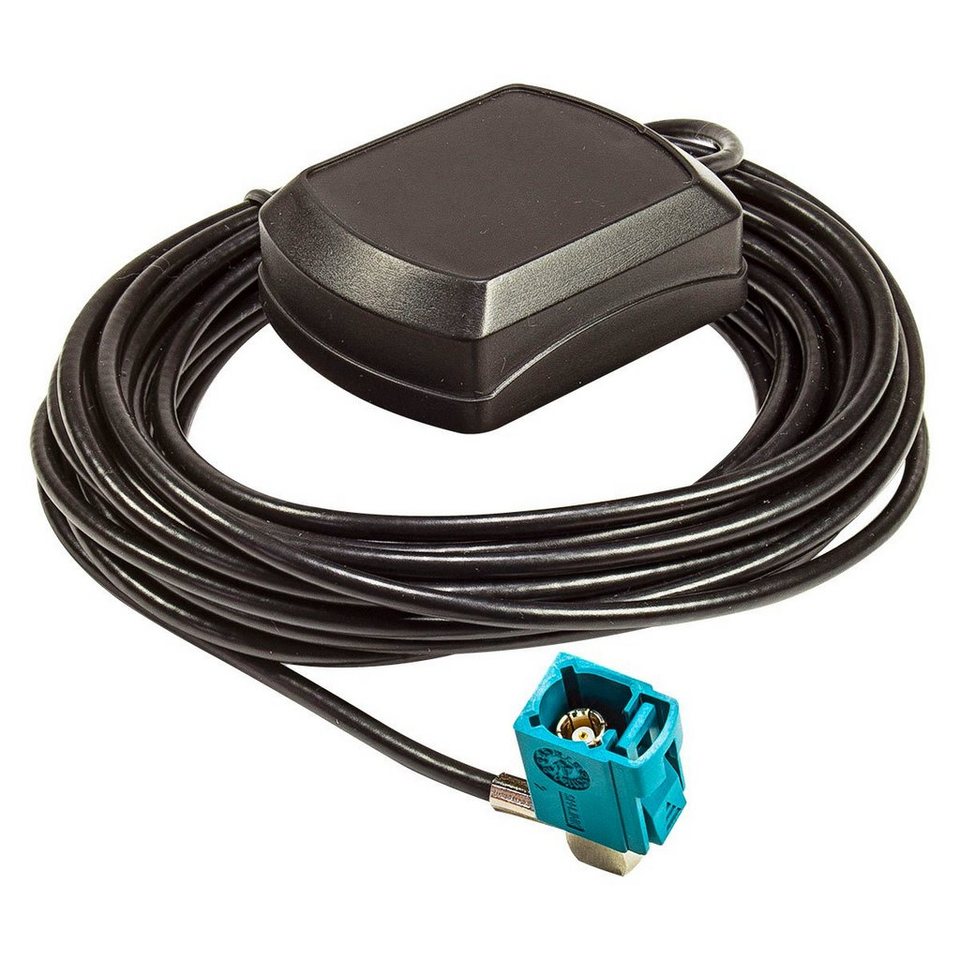 tomzz Audio GPS Antenne Fakra Stecker Innenmontage Magnet 5m Kabel