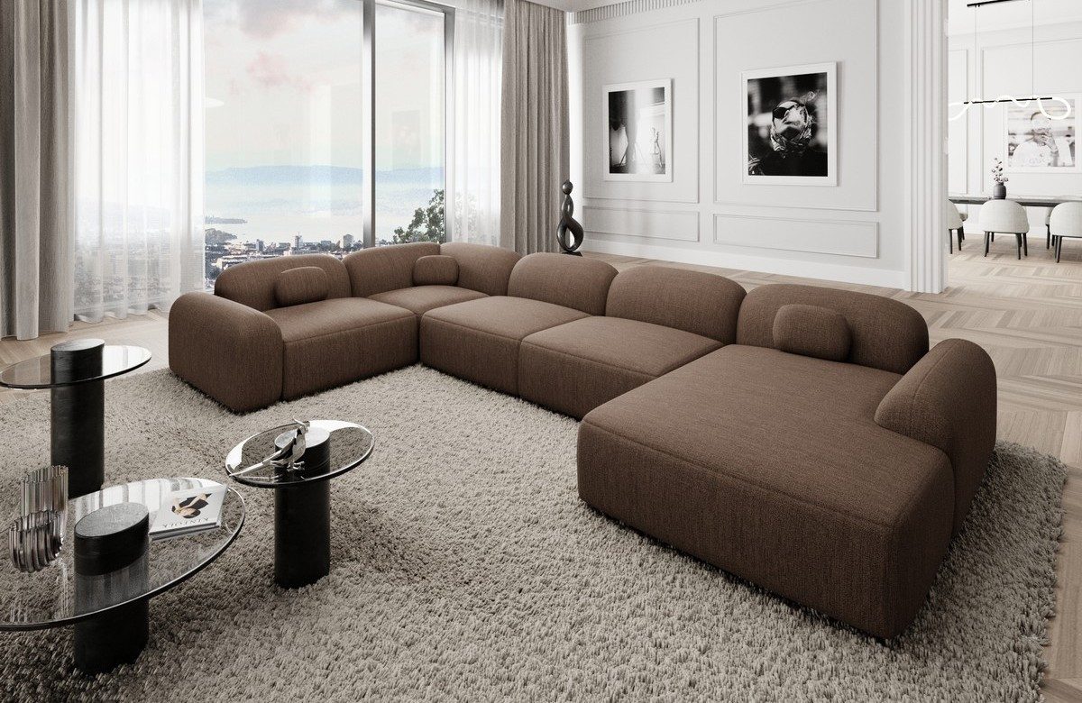 Sofa Dreams Wohnlandschaft Stoff Sofa Polstersofa günstig online kaufen
