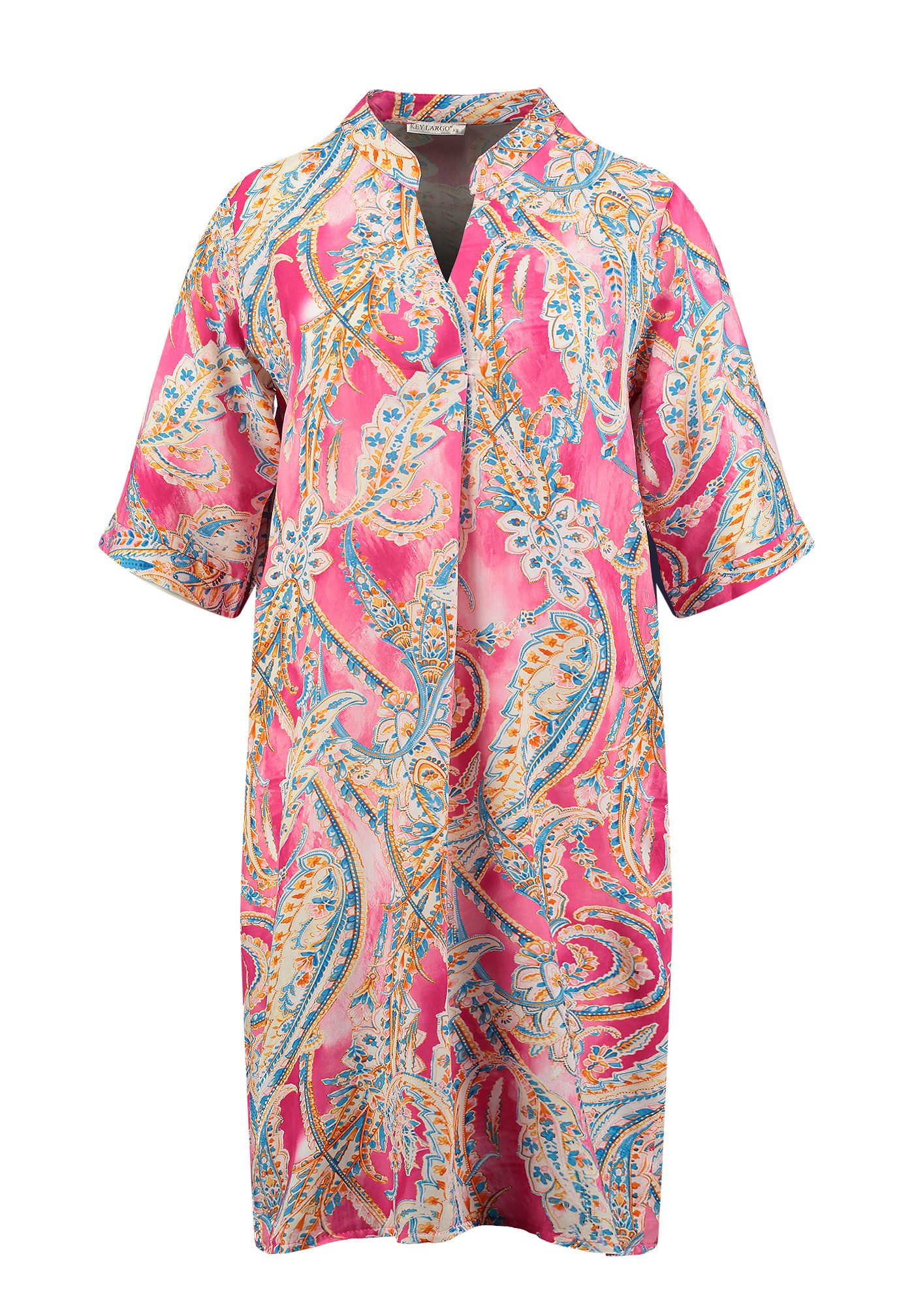 Druckkleid WD INDIA v-neck
